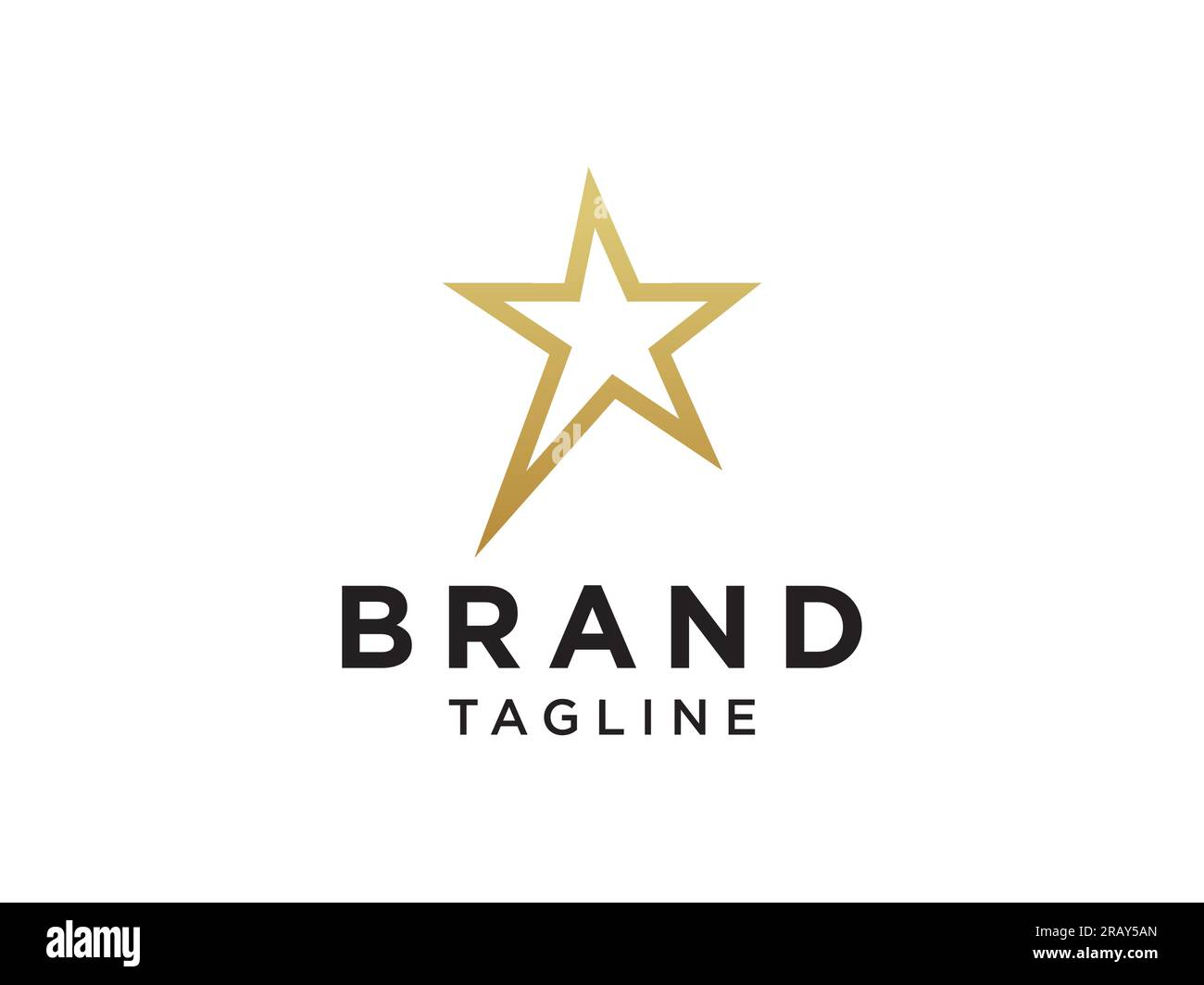 Gold Star Logo Design