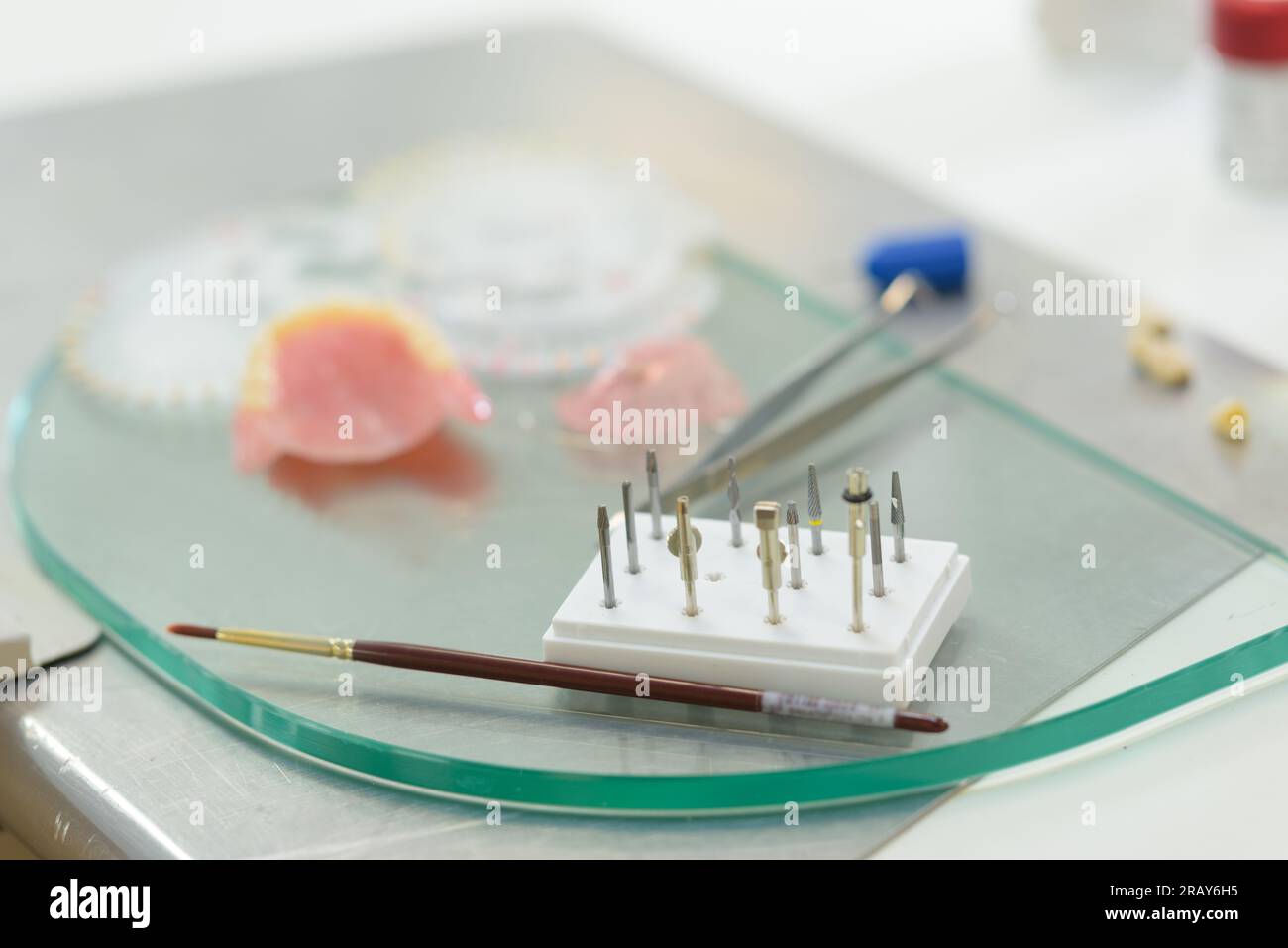 dental technician tools Stock Photo Alamy