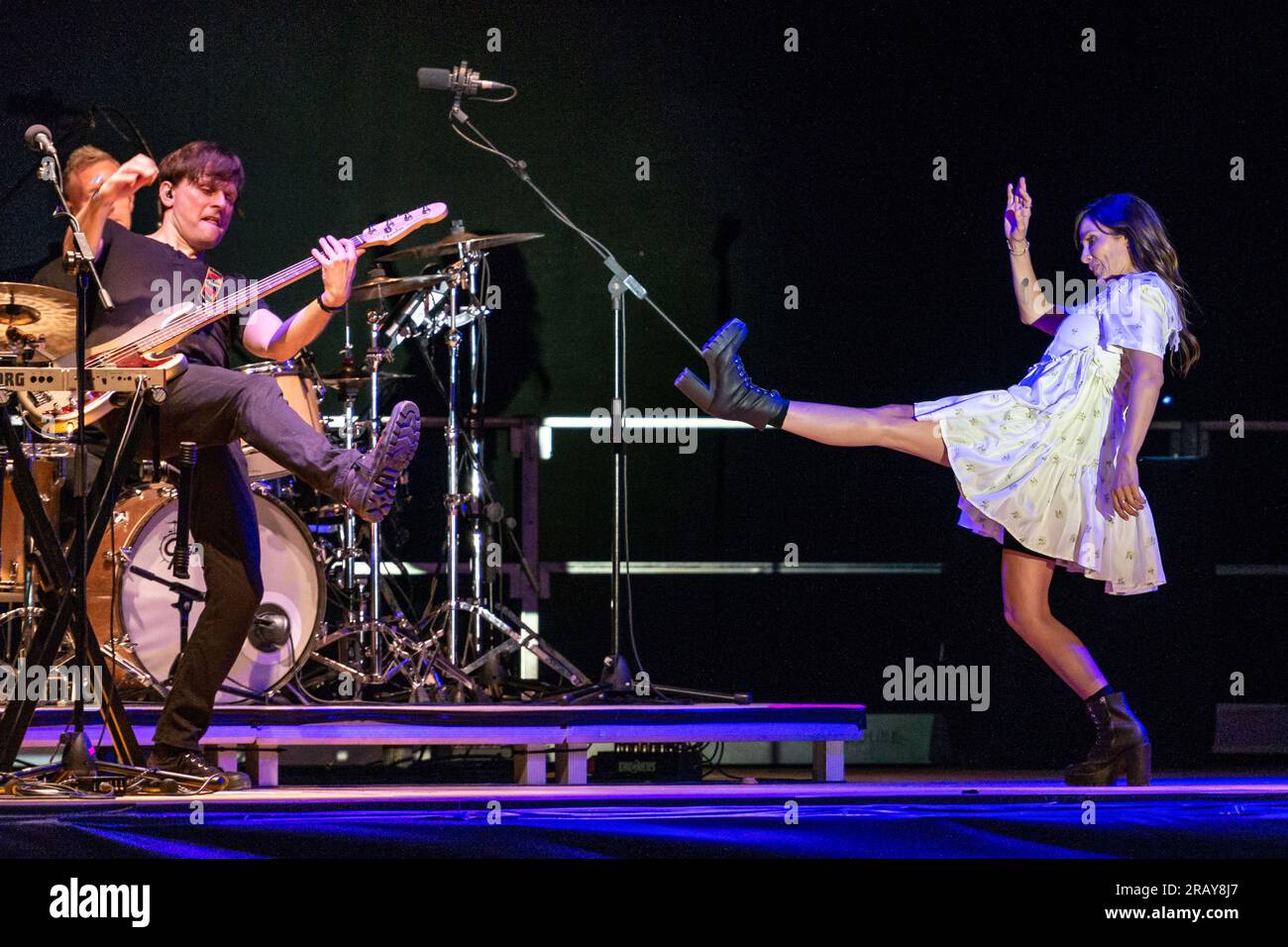 Villa Arconati, Bollate (Milan), Italy, July 05, 2023, Natalie