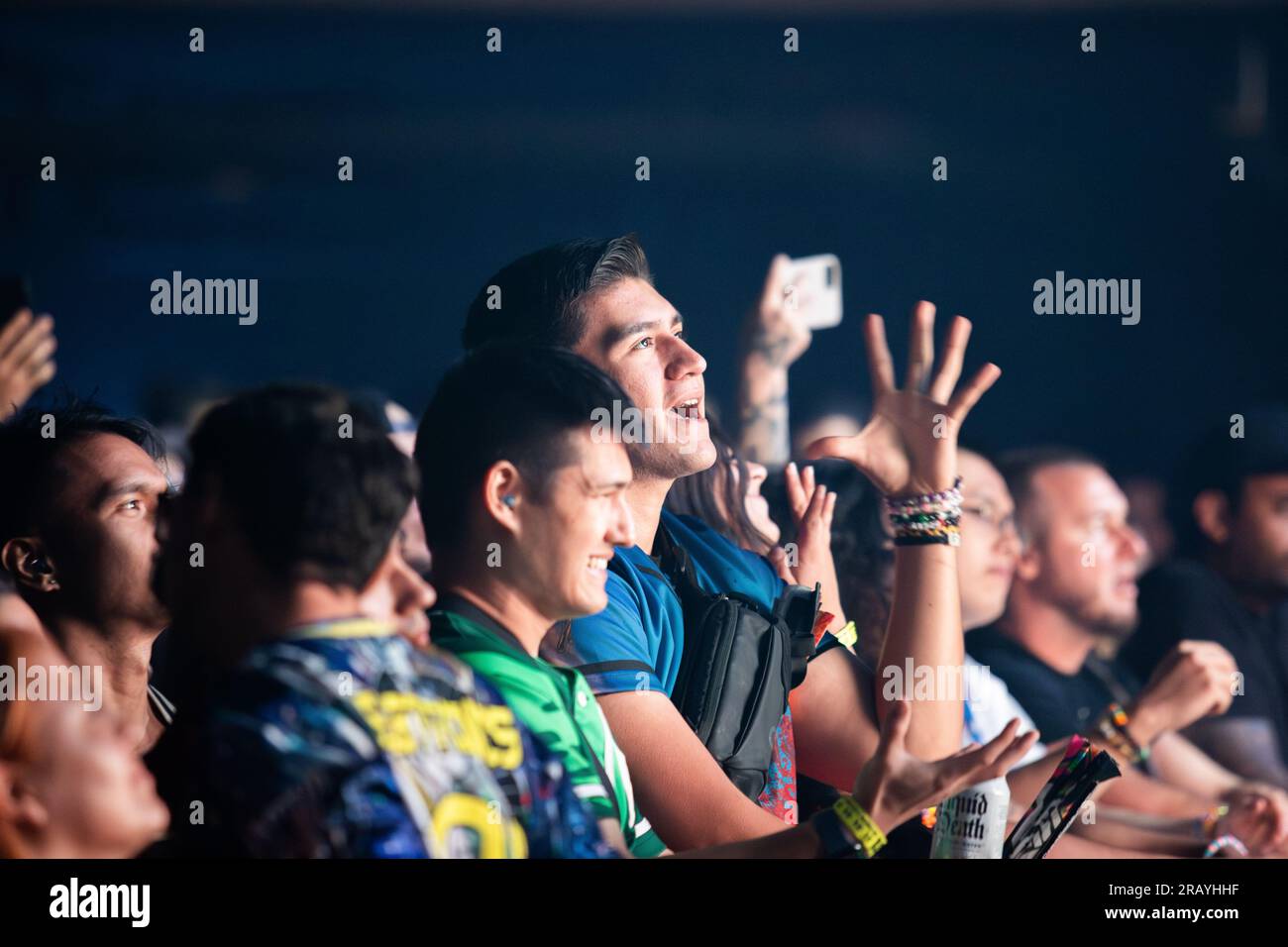 EDM fans dance to the music of Illenium at 713 Music Hall in Houston