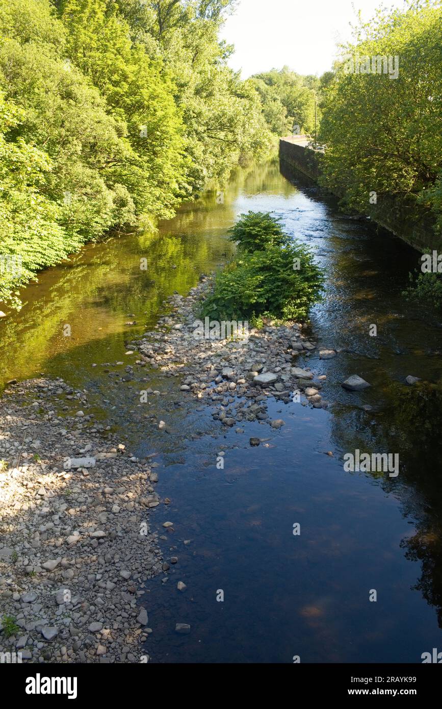 River Irwell at Bury, Manchester Stock Photo