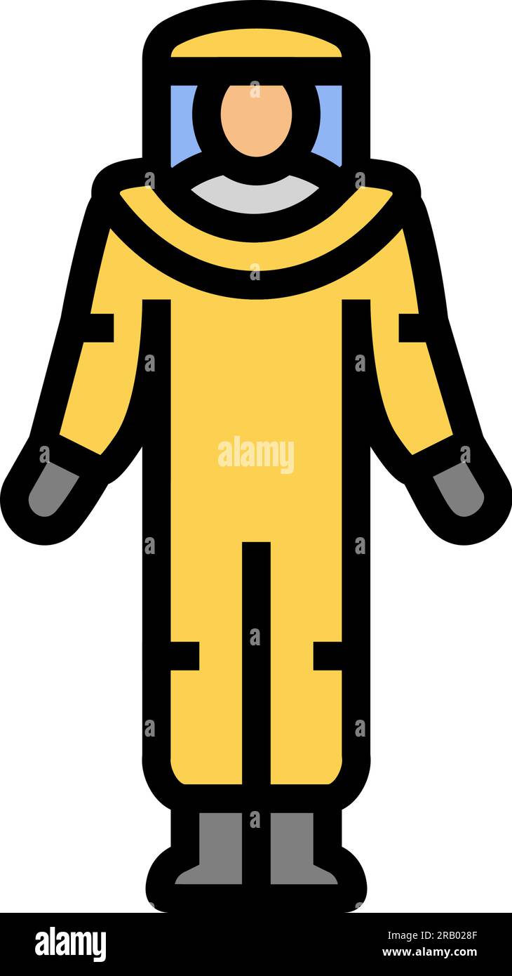 Radiation Suit Sign Radiation Danger Stock Illustration 119483971 |  Shutterstock