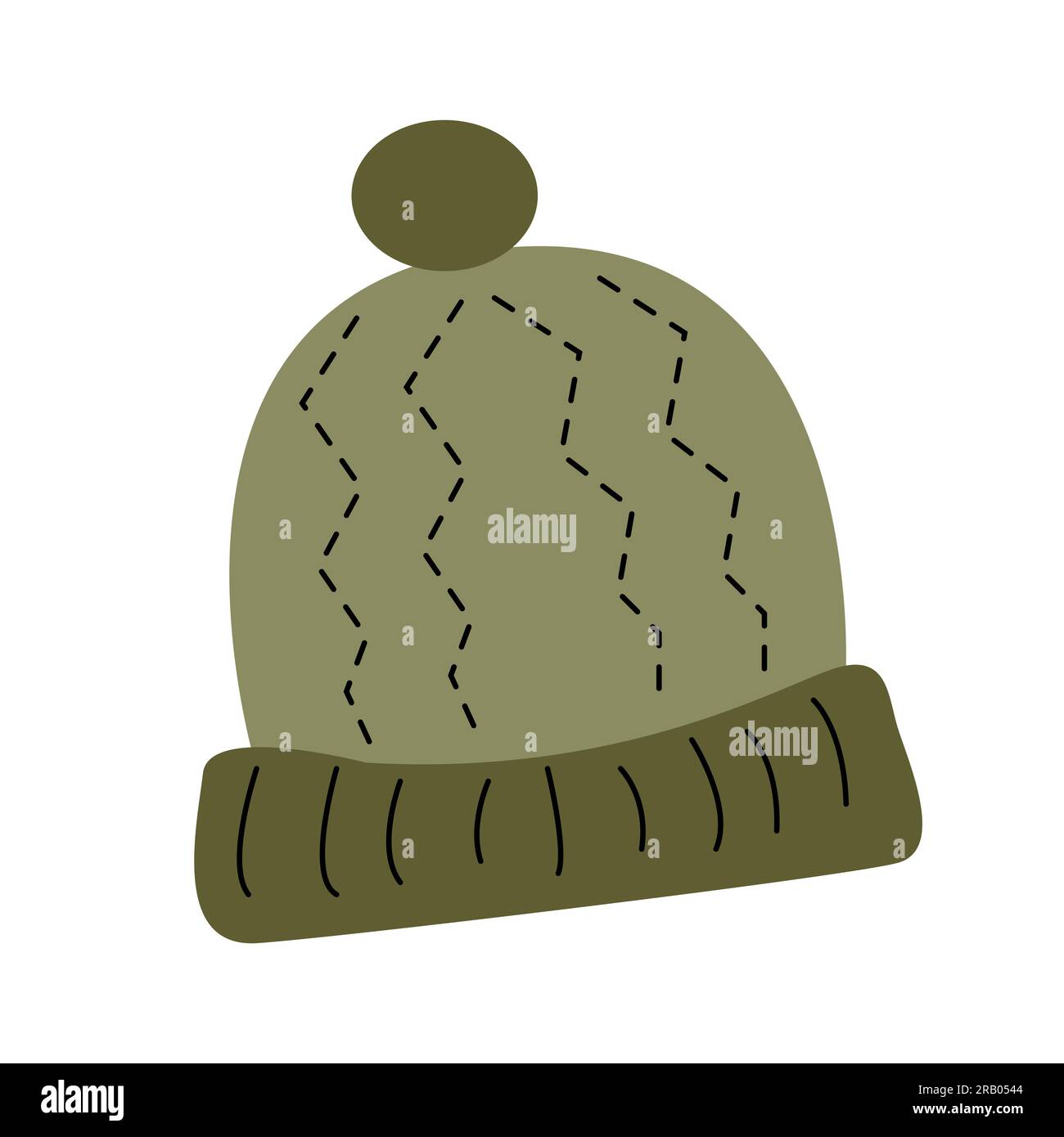 DS Ermont Nori Green Knitted Hat main image 0