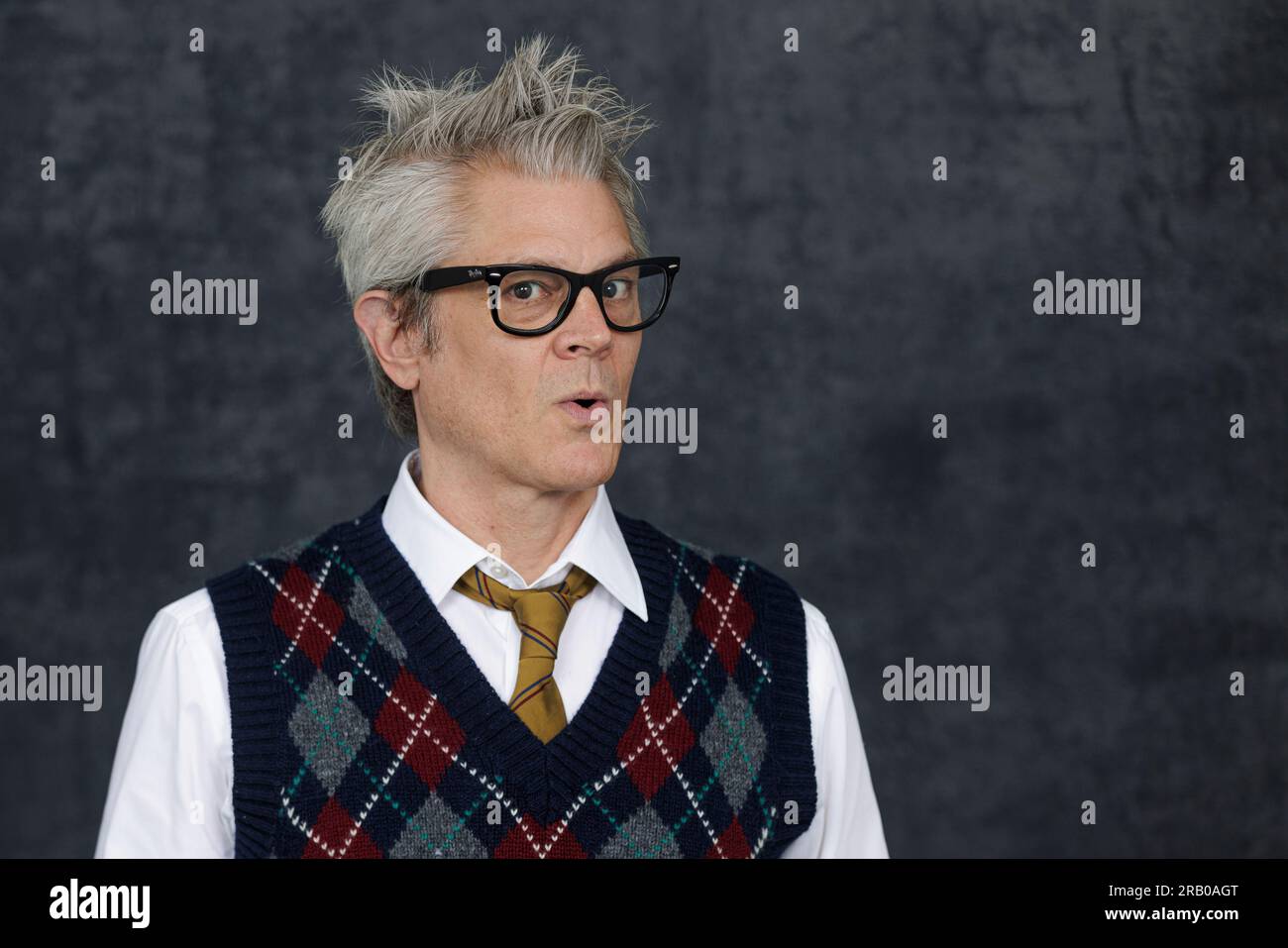 Johnny Knoxville poses for a portrait in Los Angeles on June 15, 2023 ...