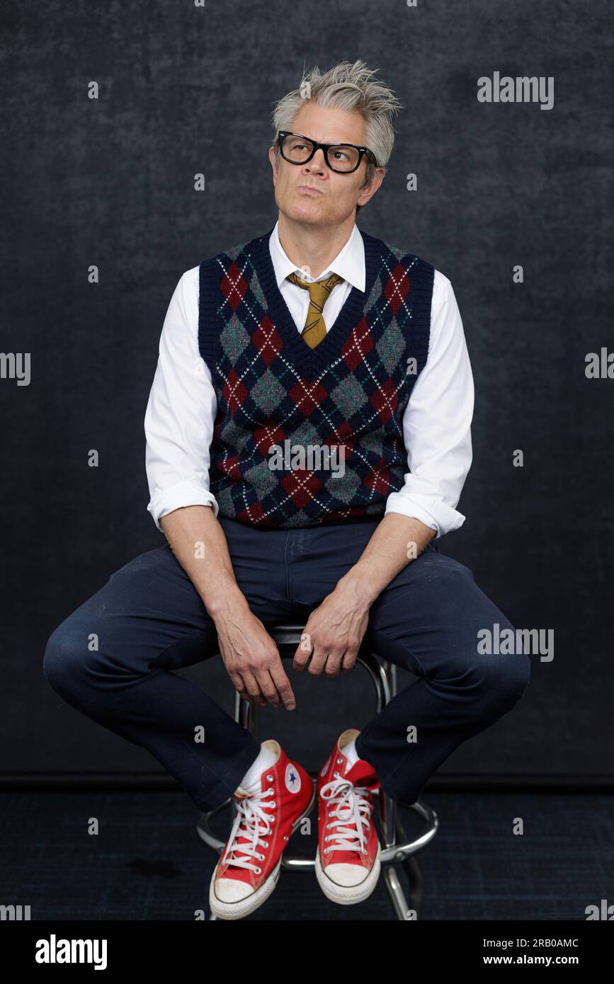 Johnny Knoxville poses for a portrait in Los Angeles on June 15, 2023 ...