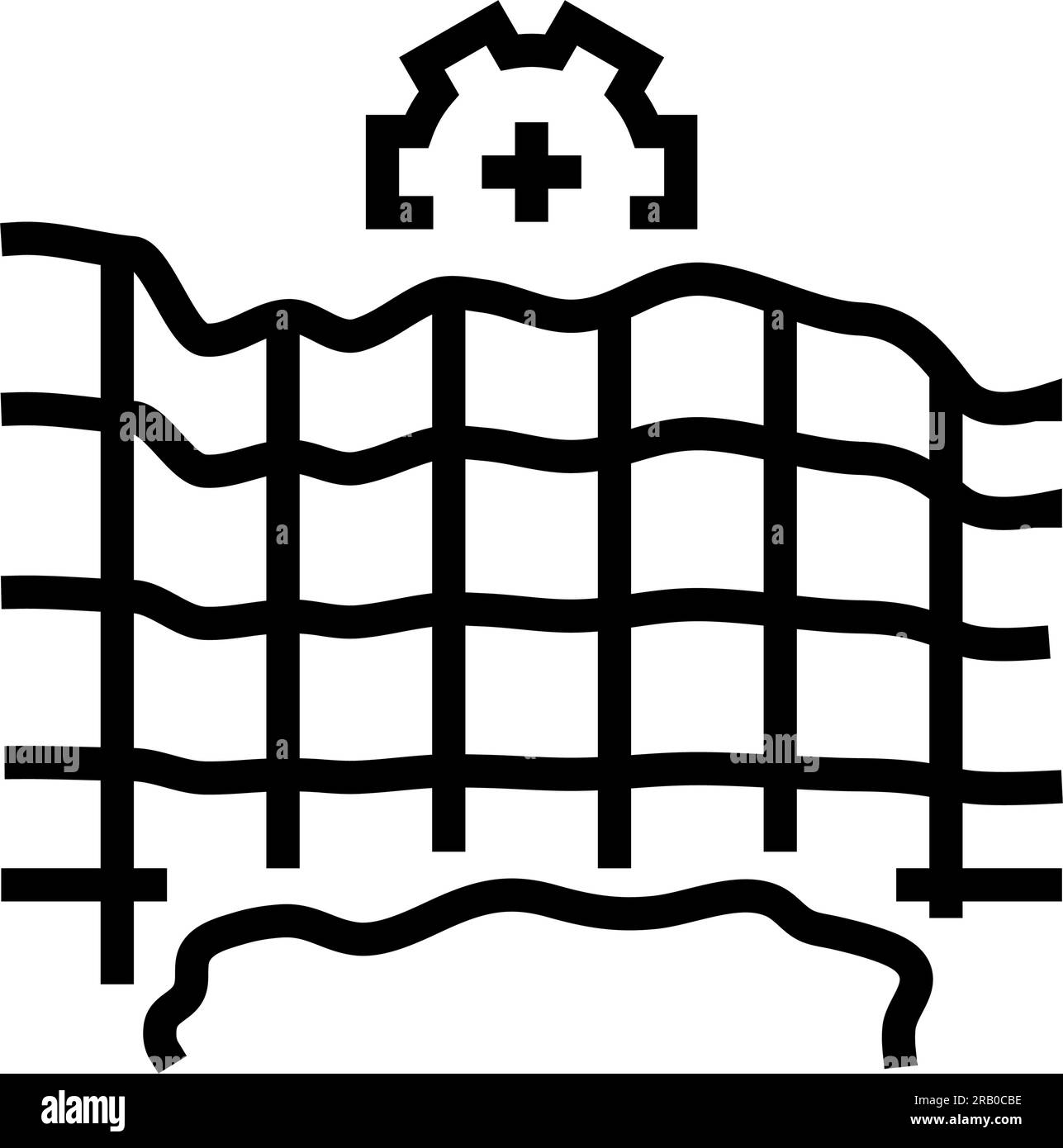 oil reservoir simulation petroleum engineer line icon vector illustration Stock Vector Image