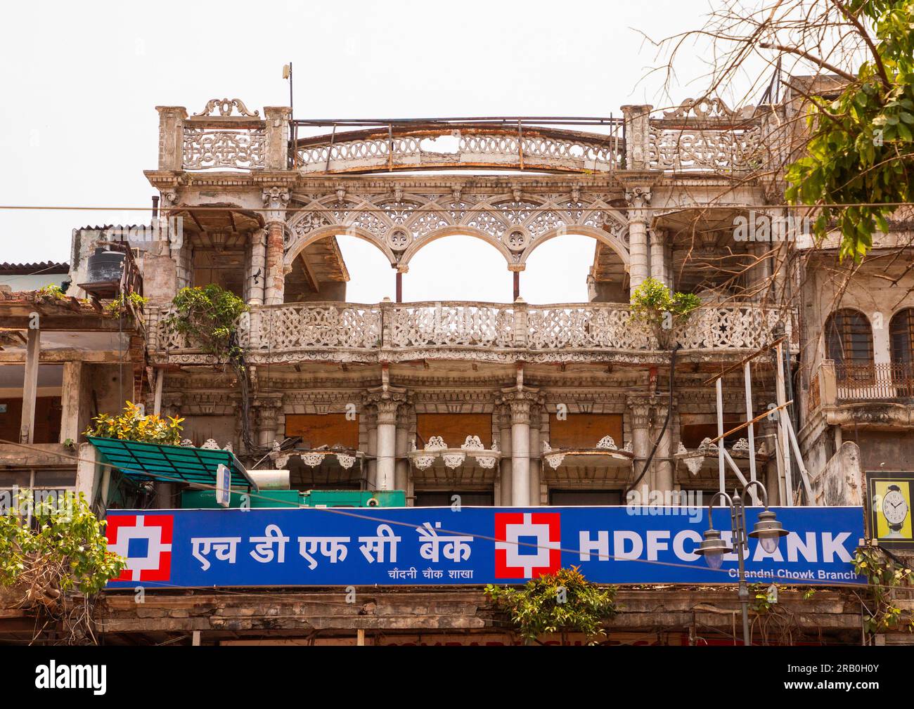 Heritage house in old Delhi, Delhi, New Delhi, India Stock Photo Alamy