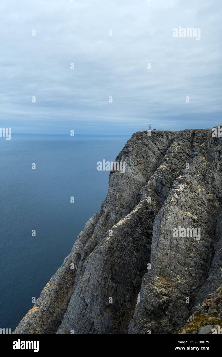 Am Nordkapp, Norwegen Stock Photo Alamy