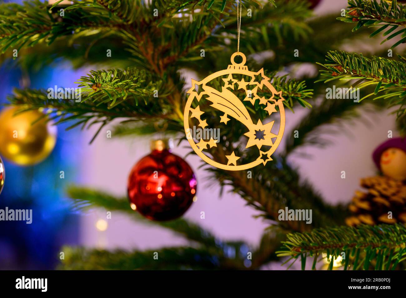 Decorated christmas tree hi-res stock photography and images - Alamy