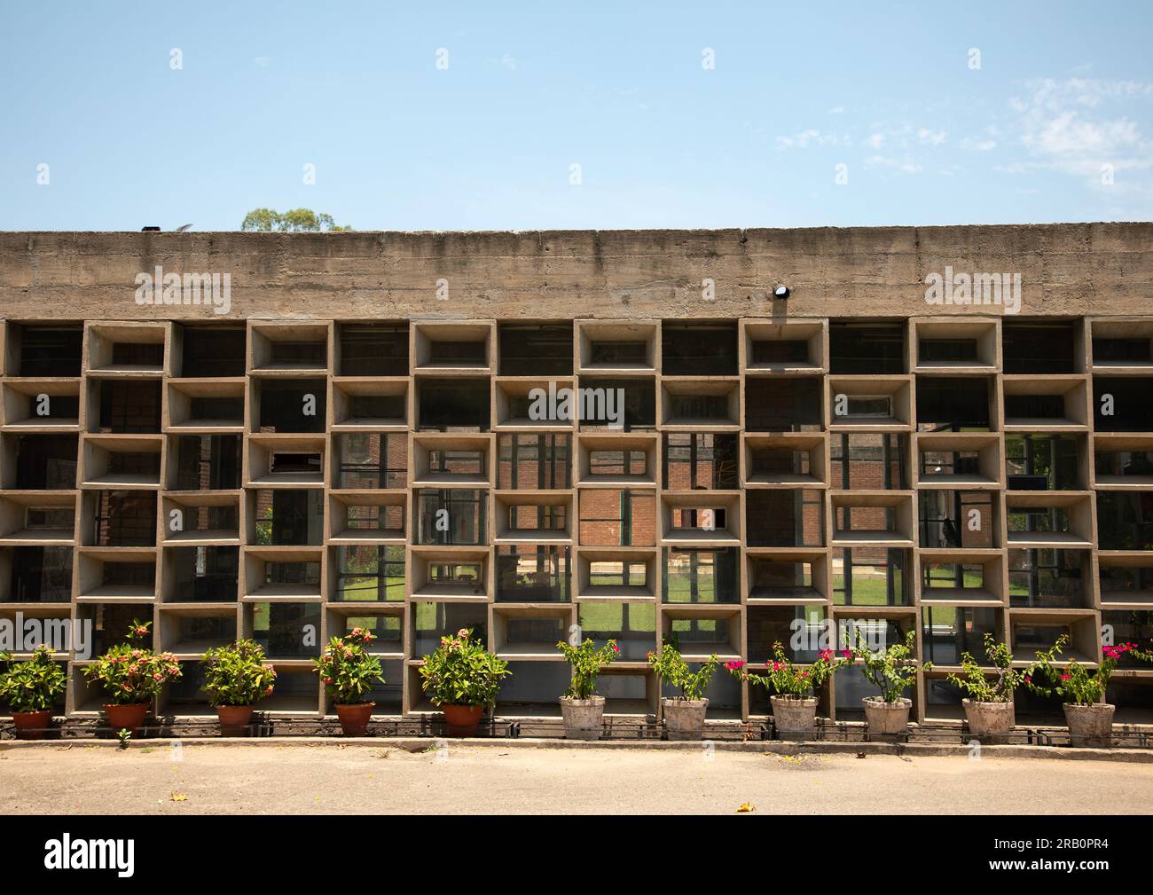 College of architecture by Le Corbusier and Aditya Prakash, Punjab