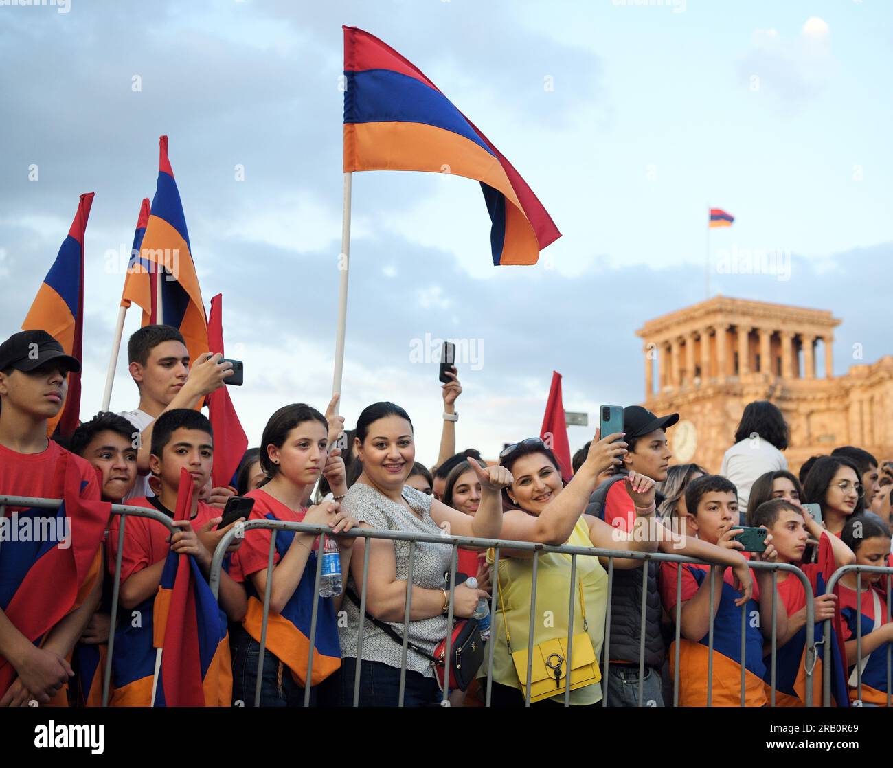 Yerevan, Armenia. 05th July, 2023. Celebration of the Armenian