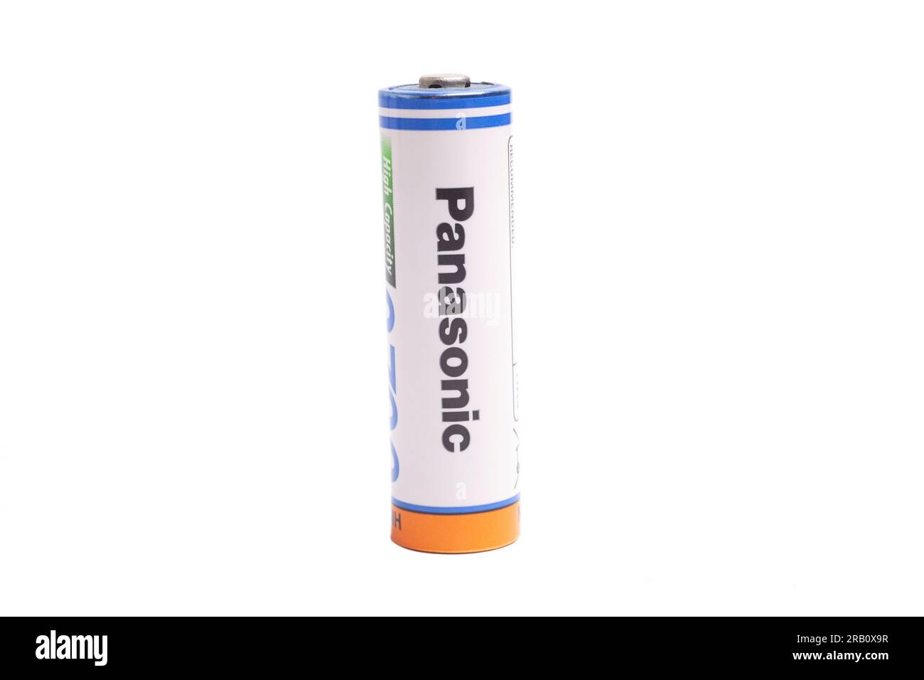 Panasonic High Capacity AAA Rechargeable battery Stock Photo Alamy
