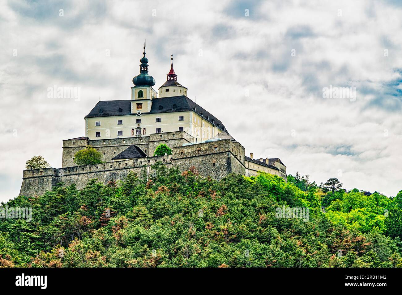 Forchtenstein Castle, Burgenland, Austria Stock Photo