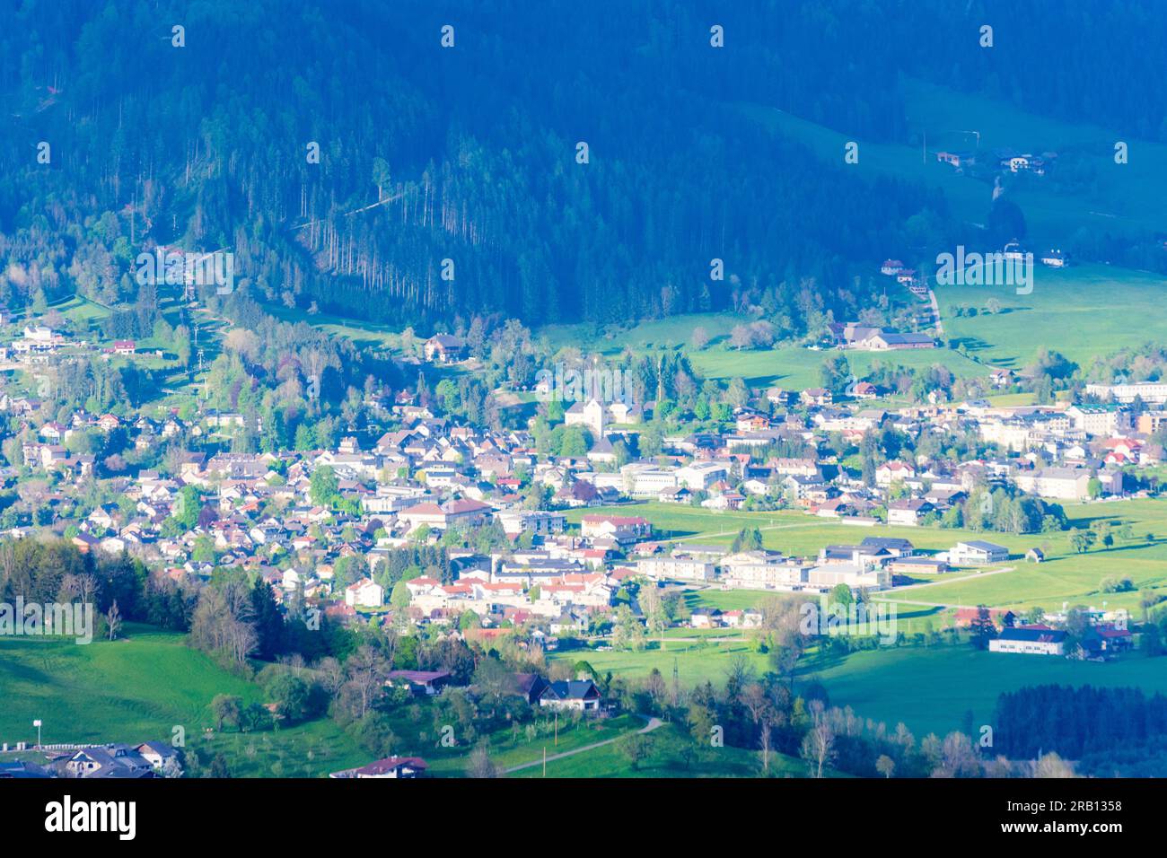 Windischgarsten town in Pyhrn-Priel, Upper Austria, Austria Stock Photo