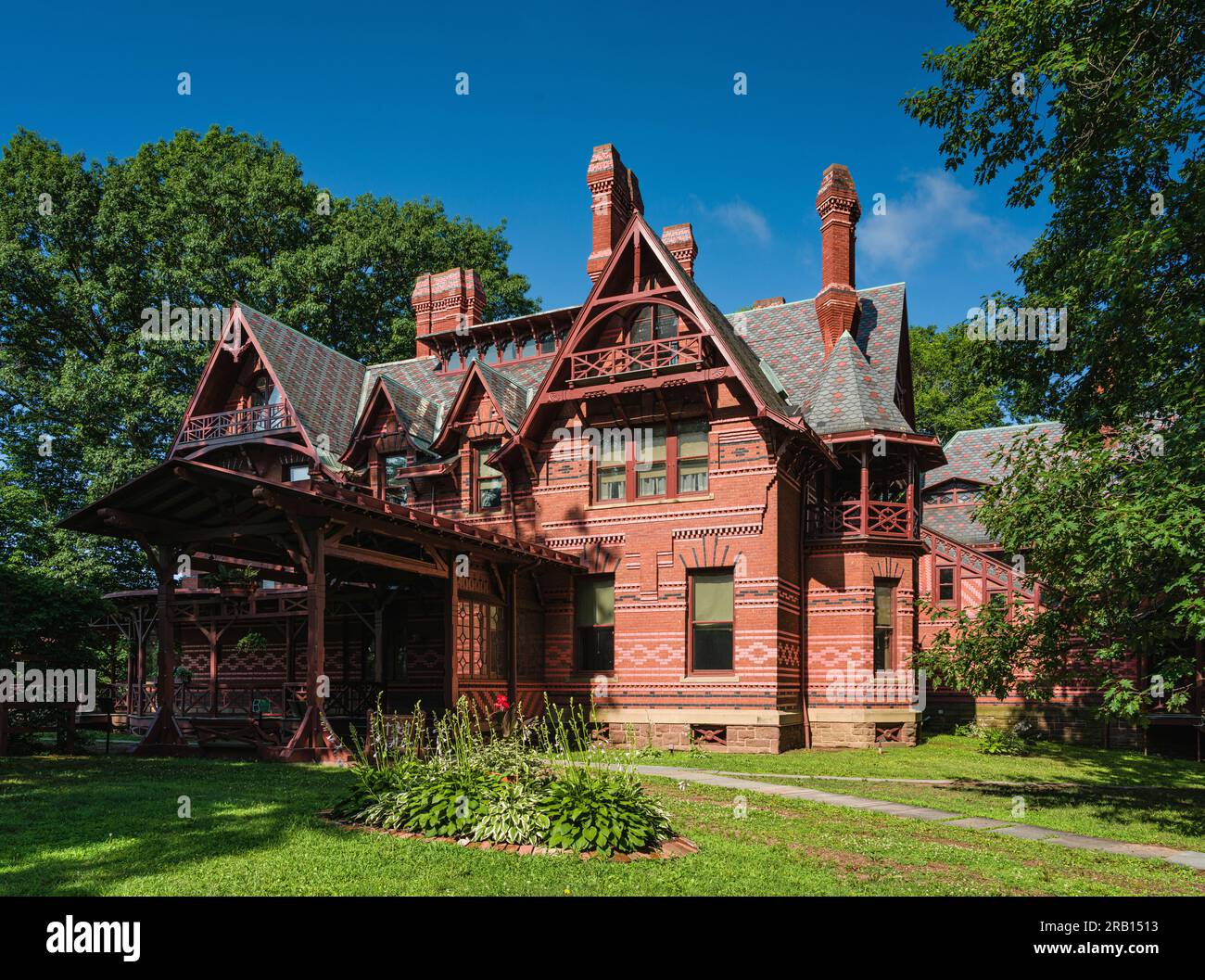 Mark Twain House Hartford, Connecticut, USA Stock Photo Alamy