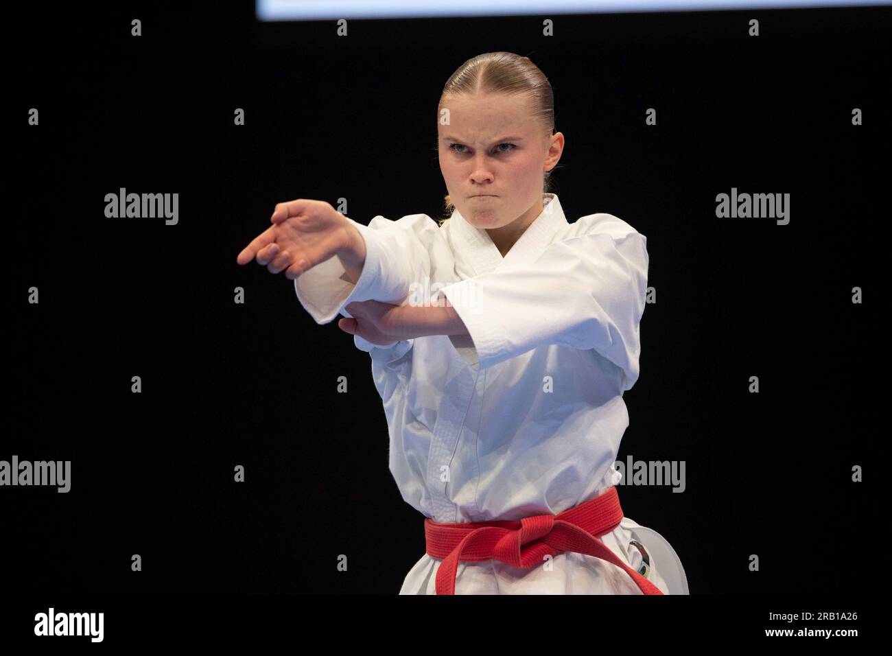 Natalie JUERGENSMANN (SC Taisho Karate EV) action, karate, women's kata ...