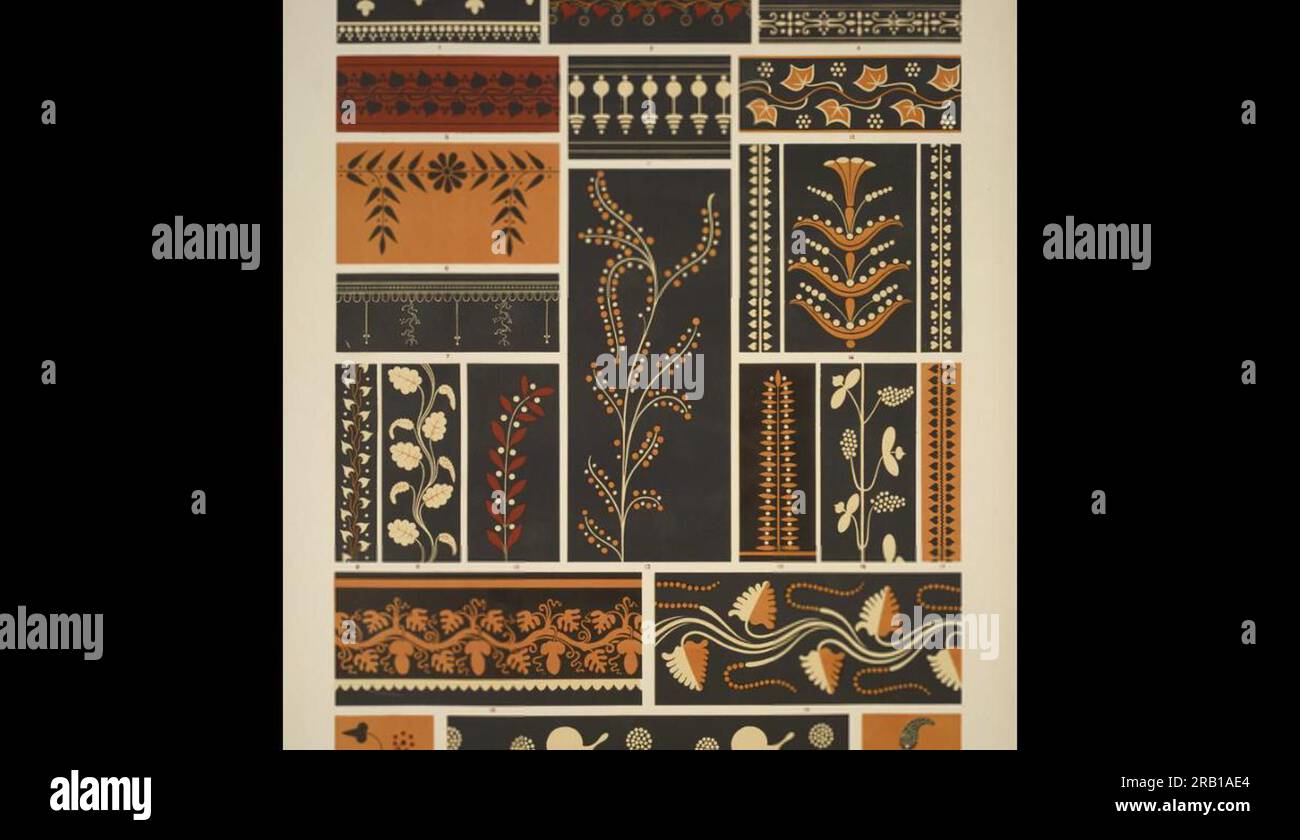 Ornaments from greek etruscan vases hi-res stock photography and images ...