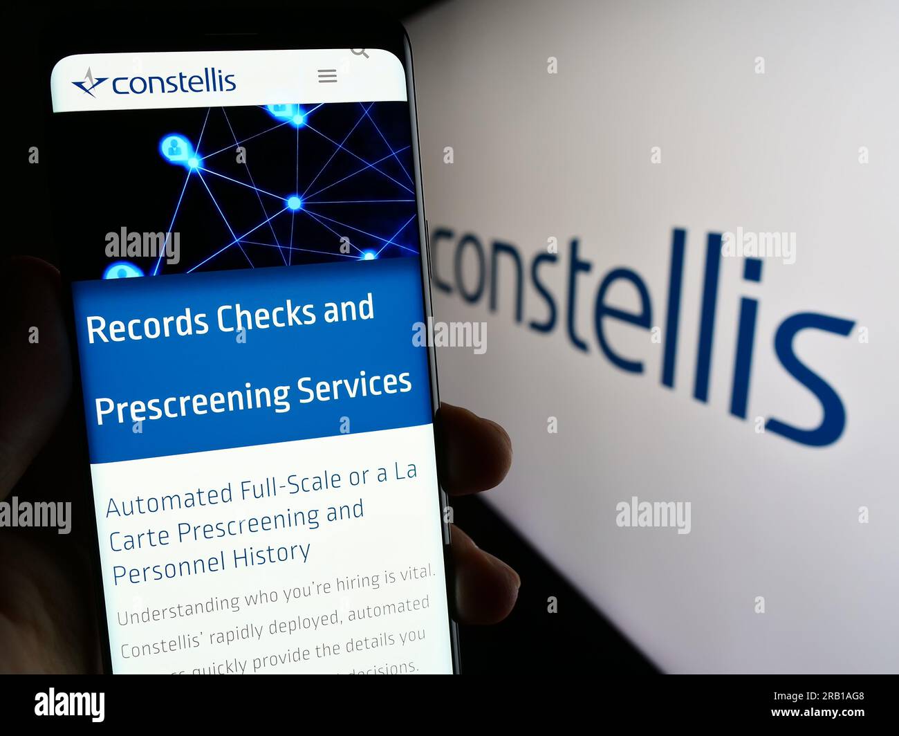 Constellis logo hires stock photography and images Alamy