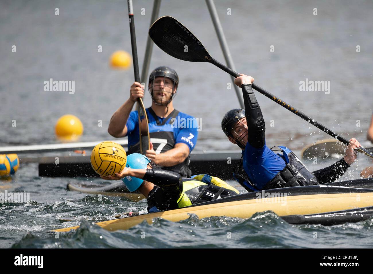 The team of KSV Havelbrueder Berlin wins the finals 2023, action, game ...