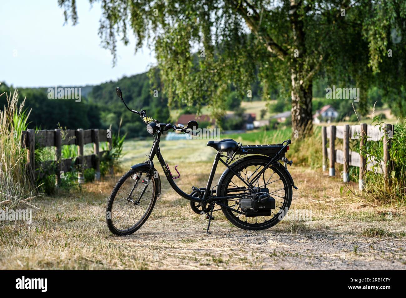 Sachs Saxonette Classic, year 1993, 30cc, 0, 5 hp Stock Photo