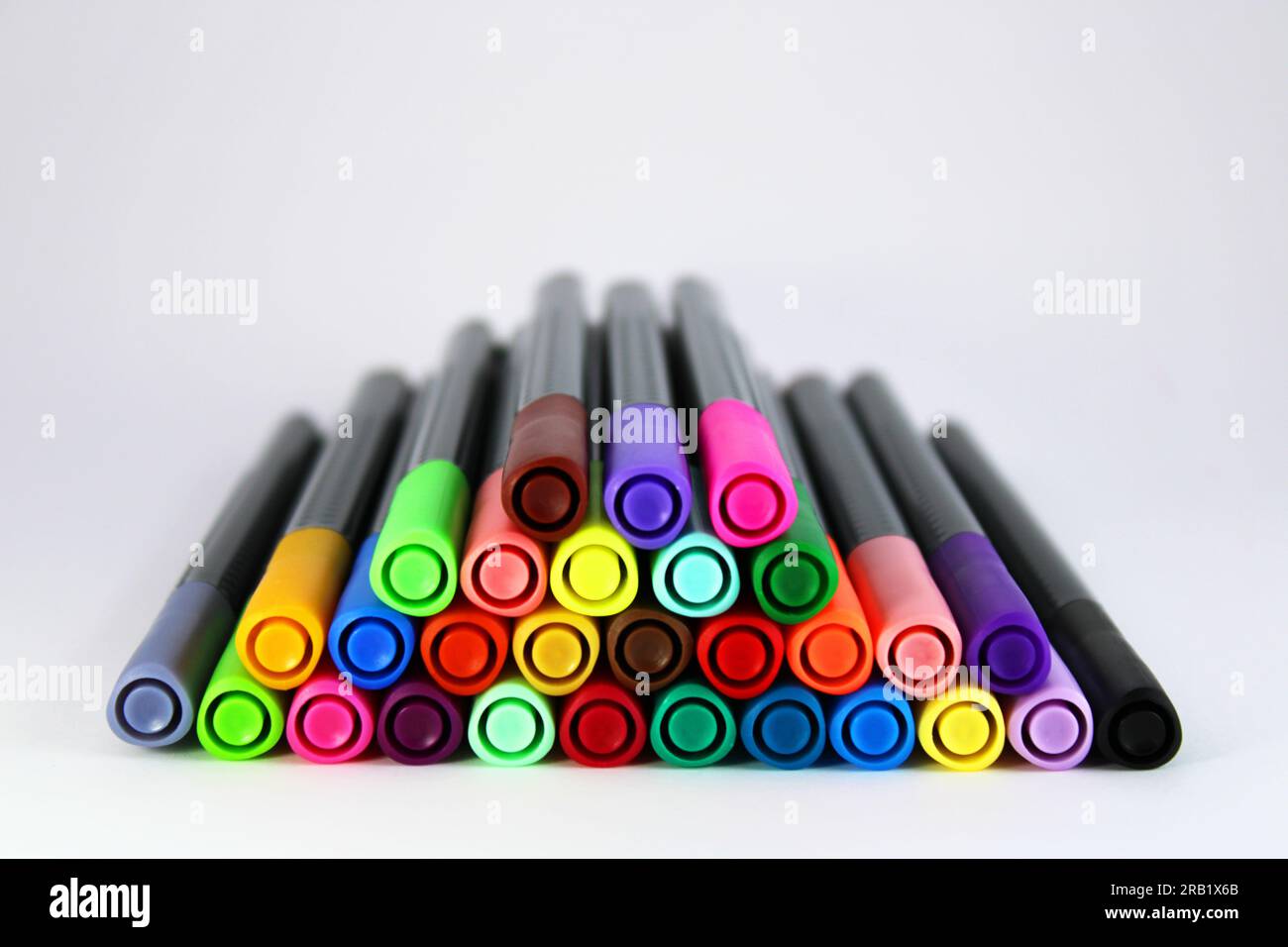 Fine line graph pen Stock Photo Alamy