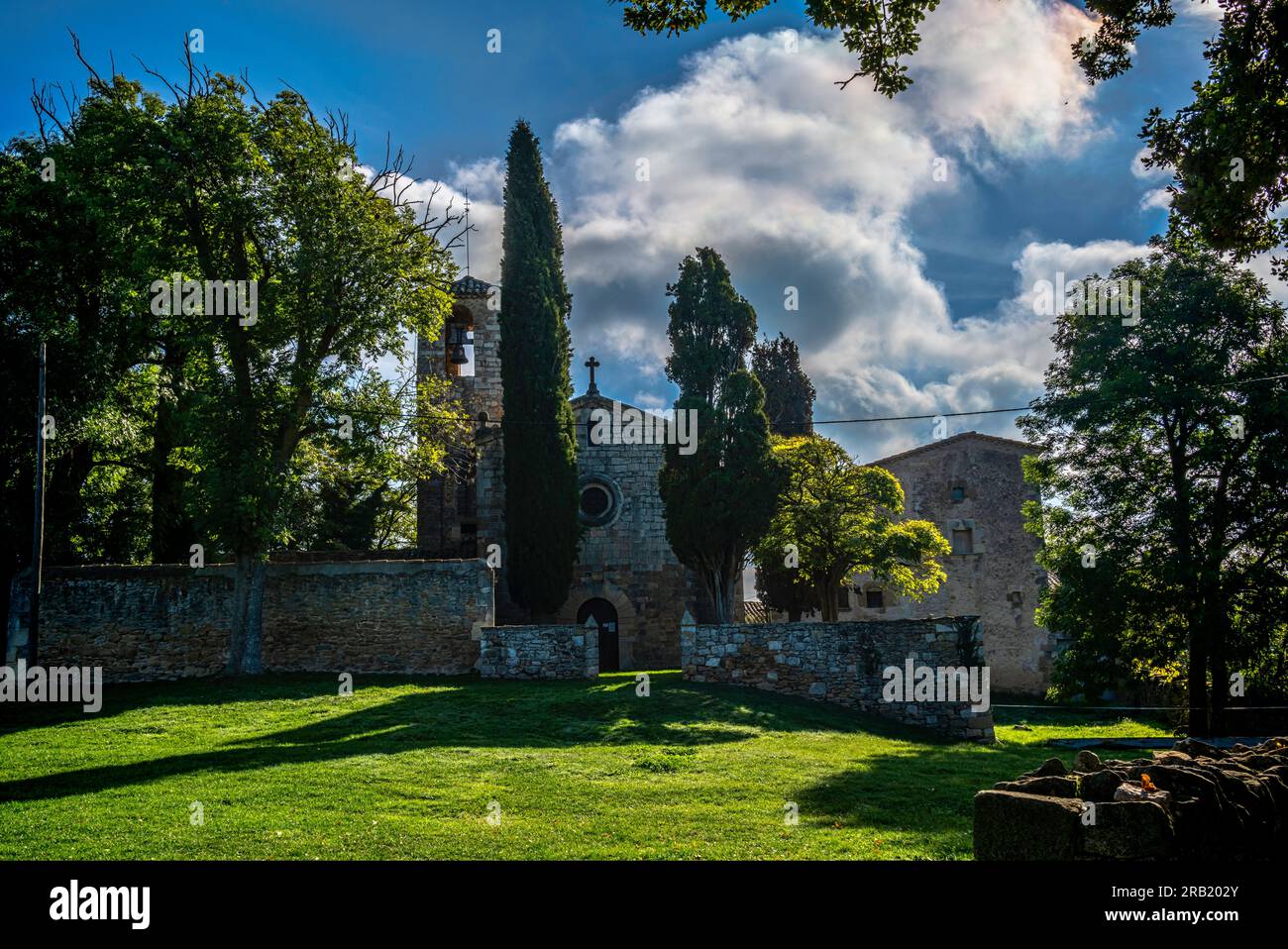 Santa Coloma Sasserra, Barcelona, Catalonia, Spain Stock Photo