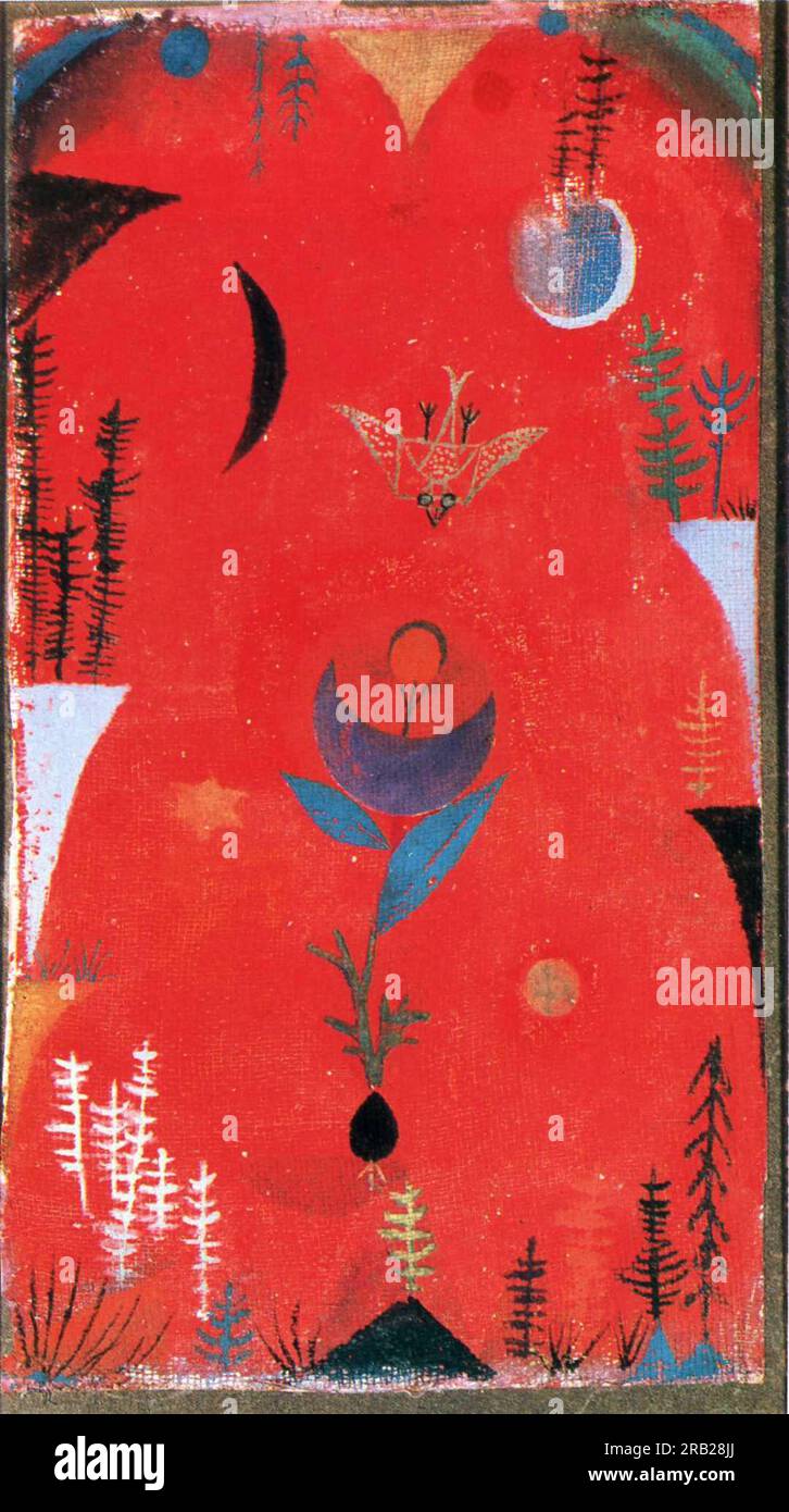 Flower myth 1918 by Paul Klee Stock Photo Alamy
