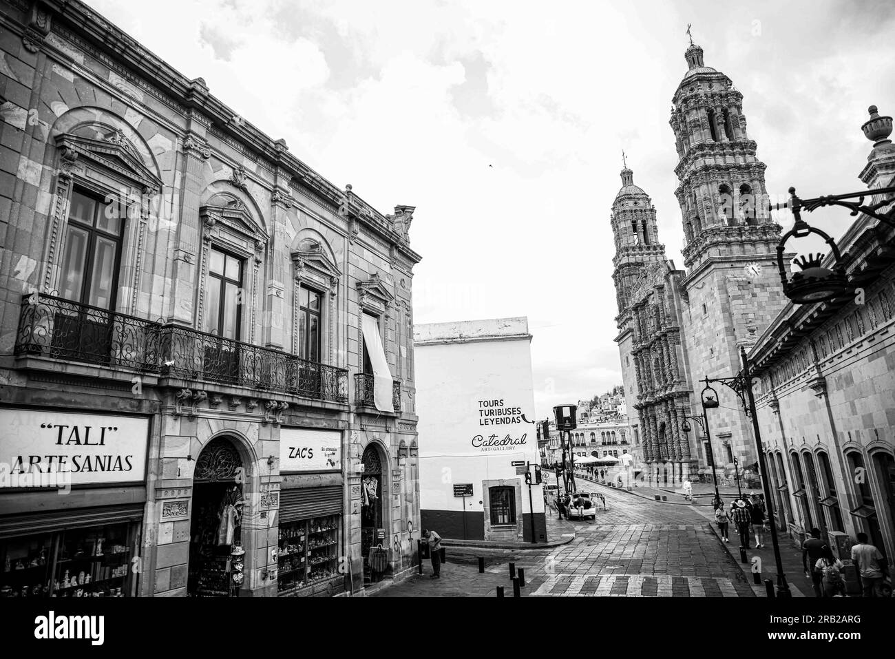Zacatecas Mexico. Colonial zone of the capital city of the state of