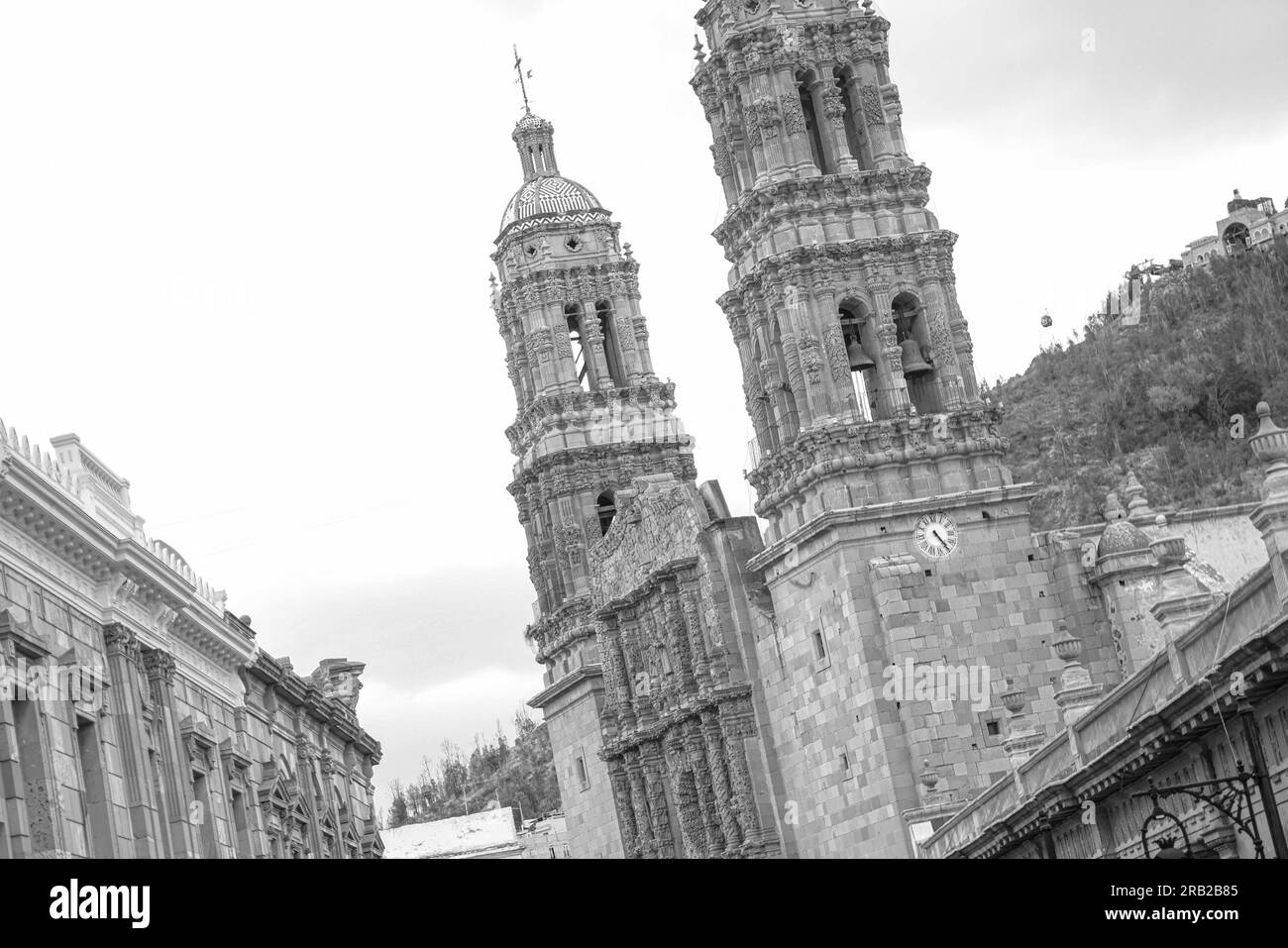 Zacatecas Mexico. Colonial zone of the capital city of the state of