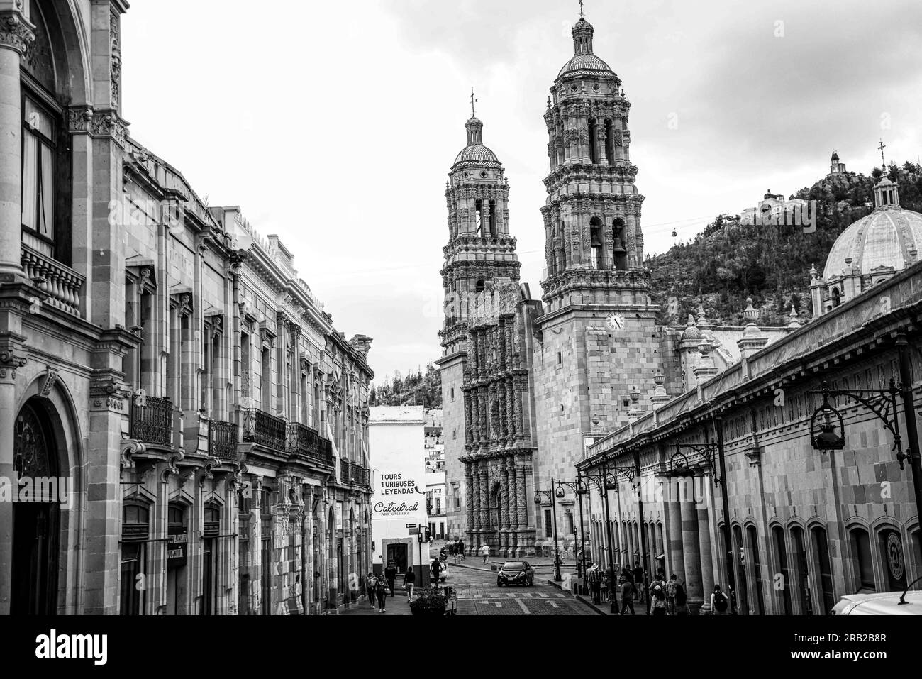 Zacatecas Mexico. Colonial zone of the capital city of the state of
