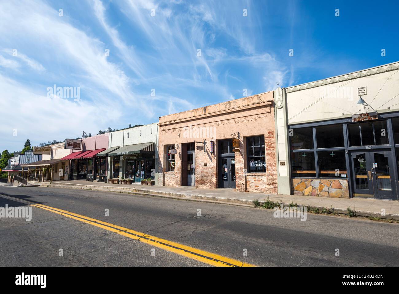 The town of Mariposa, California Stock Photo - Alamy