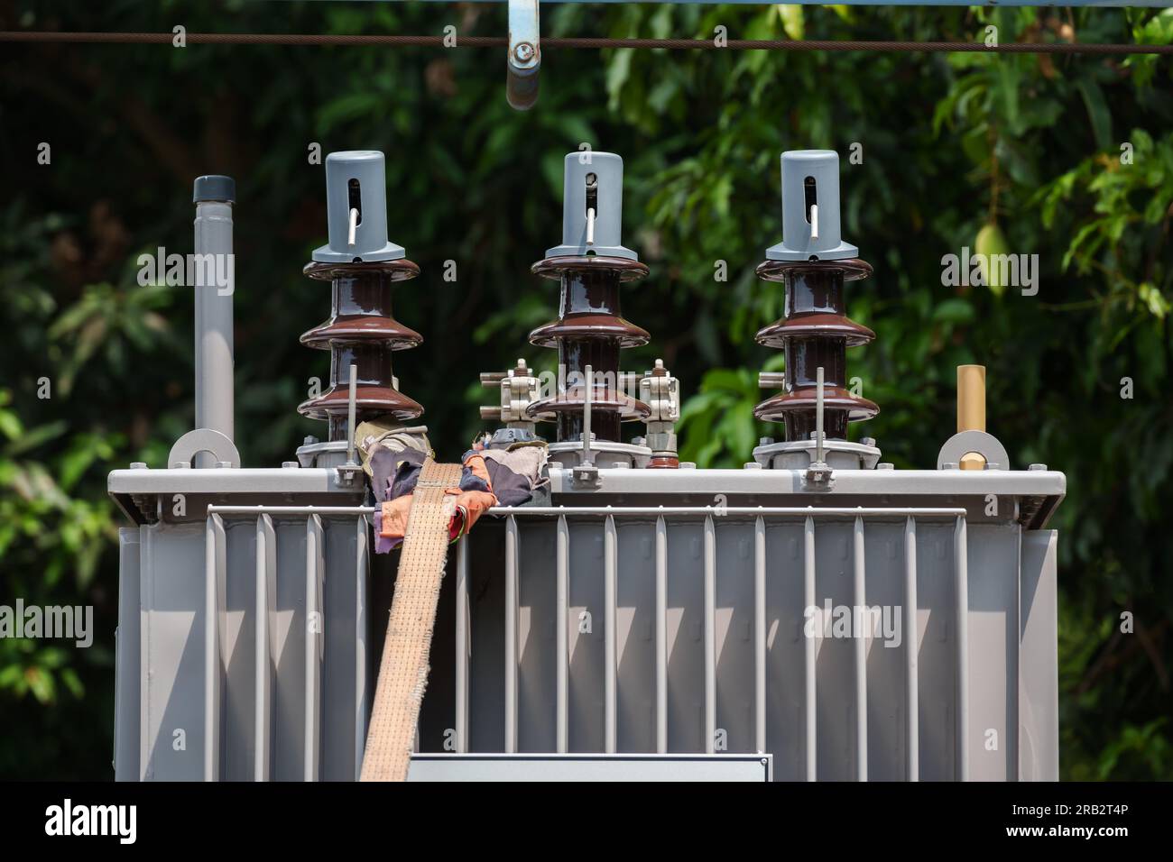 close up of a three-phase current transformer Stock Photo - Alamy