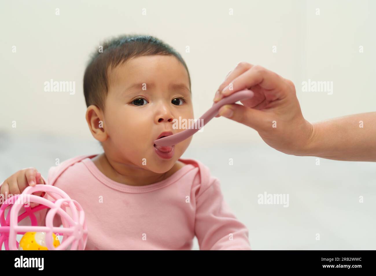 Little asian girl giving hand hires stock photography and images Alamy