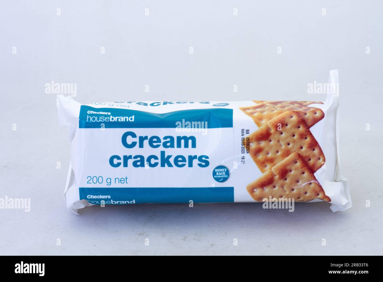 Johannesburg, South Africa Checkers housebrand cream crackers