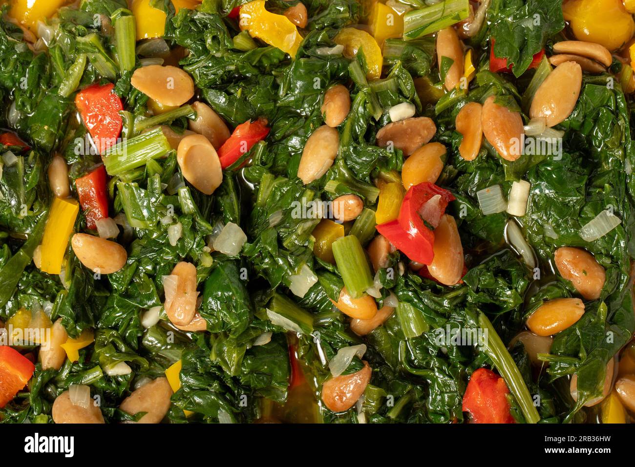 Almond Chard Salad. Healthy appetizers. food background. Local name