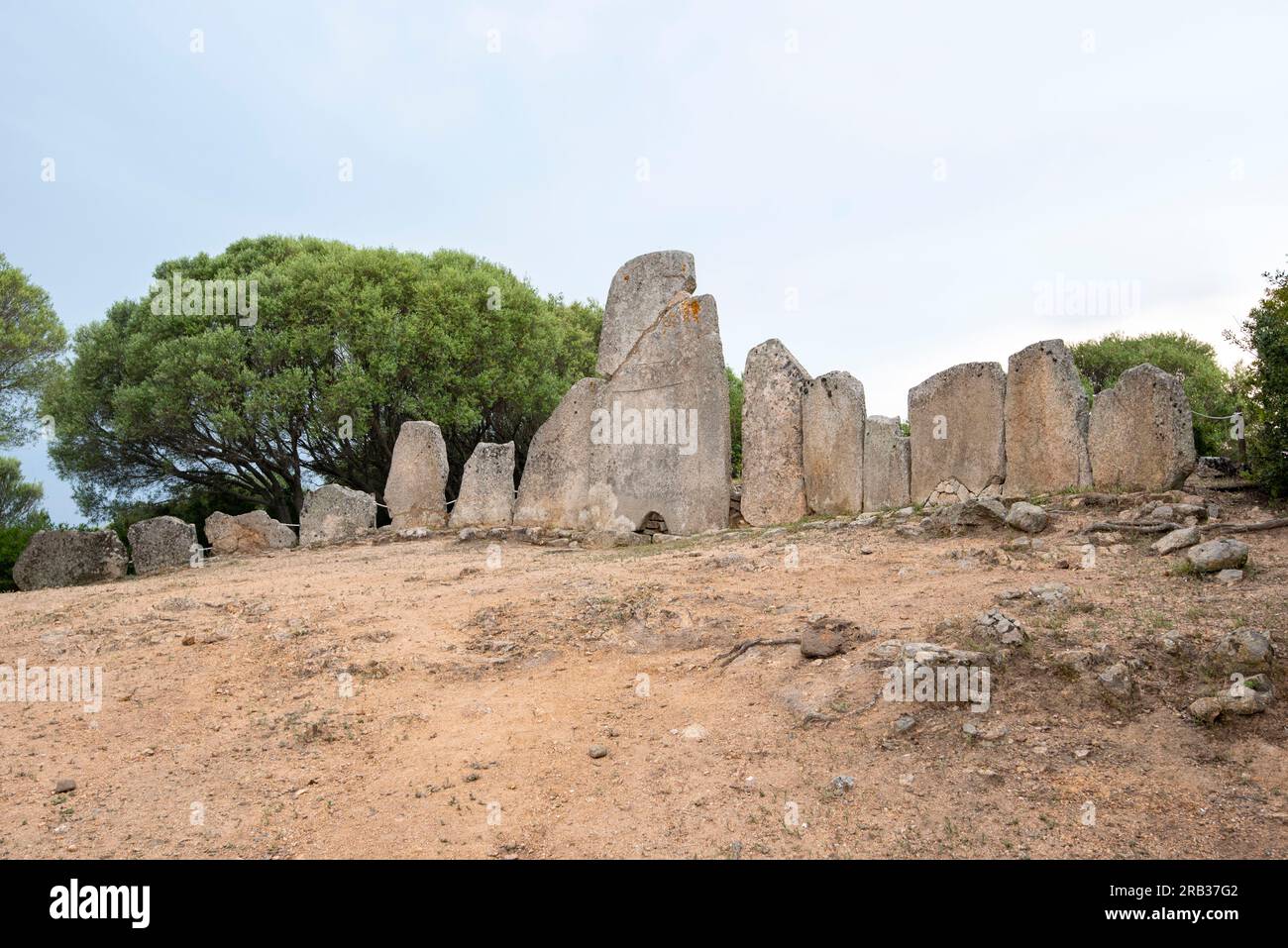 Giants Tomb of Li Lolghi Sardinia Italy Stock Photo Alamy
