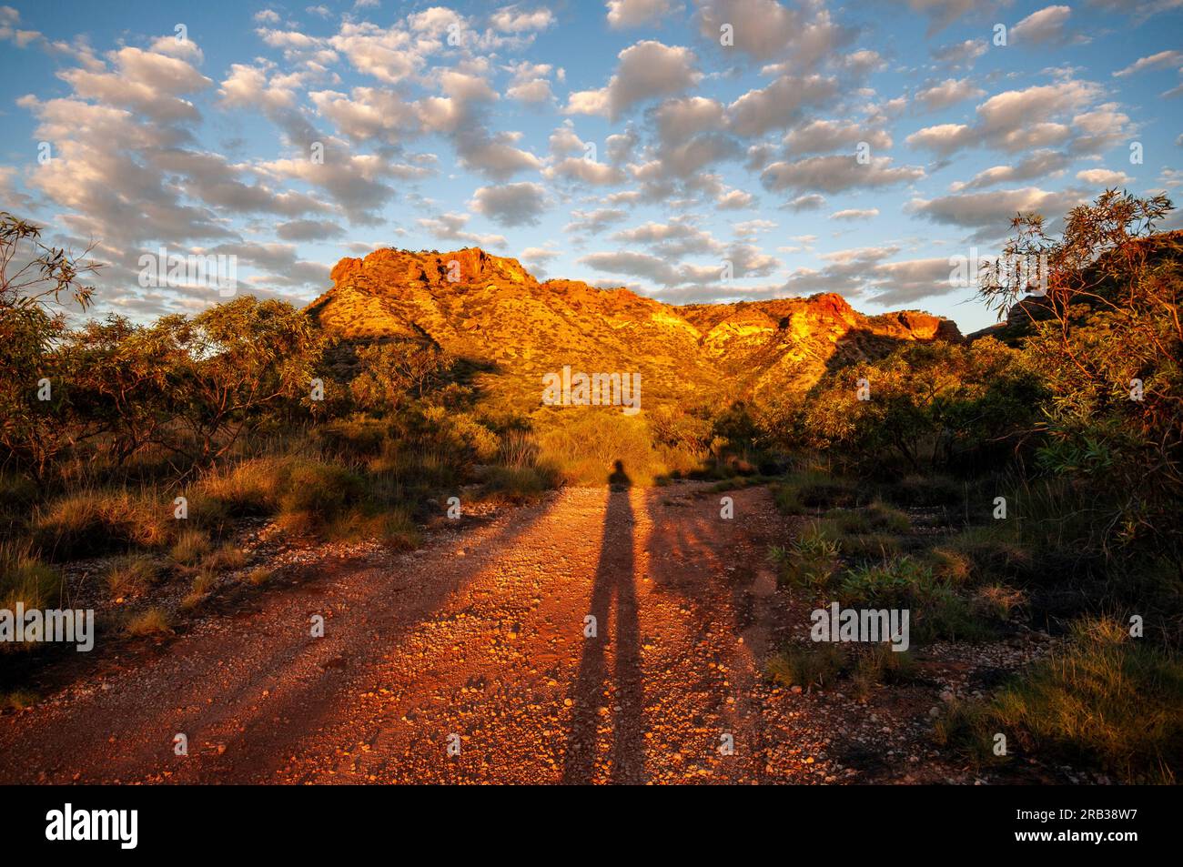 Cape Ranges Mountains Sunrise at the Cape Range National Park, near Exmouth, Western ...