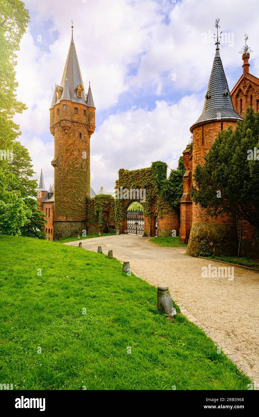 Castle Hradec nad Moravici, Silesia, Czech Republic Stock Photo