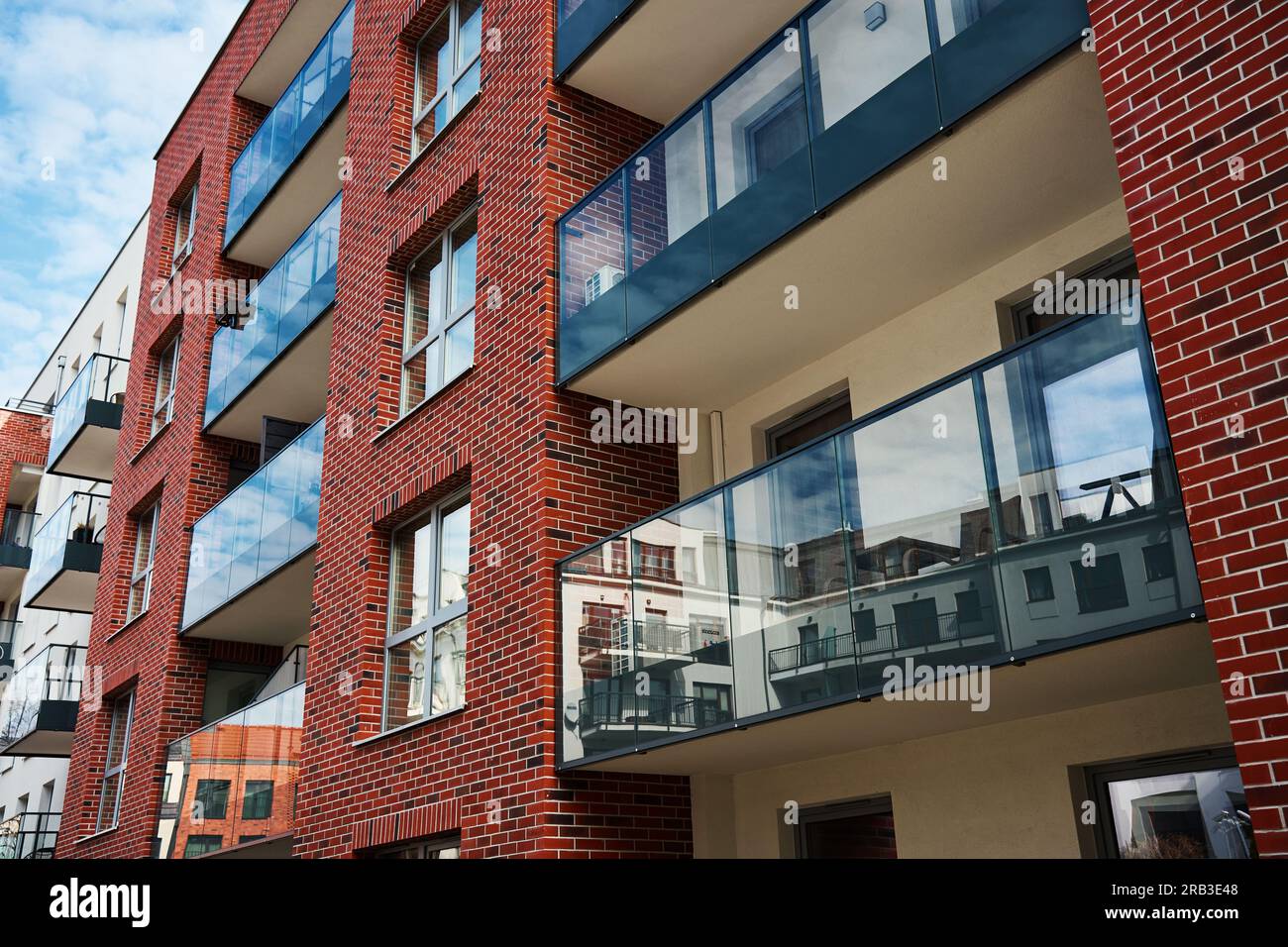 Modern residential complex gdansk hires stock photography and images