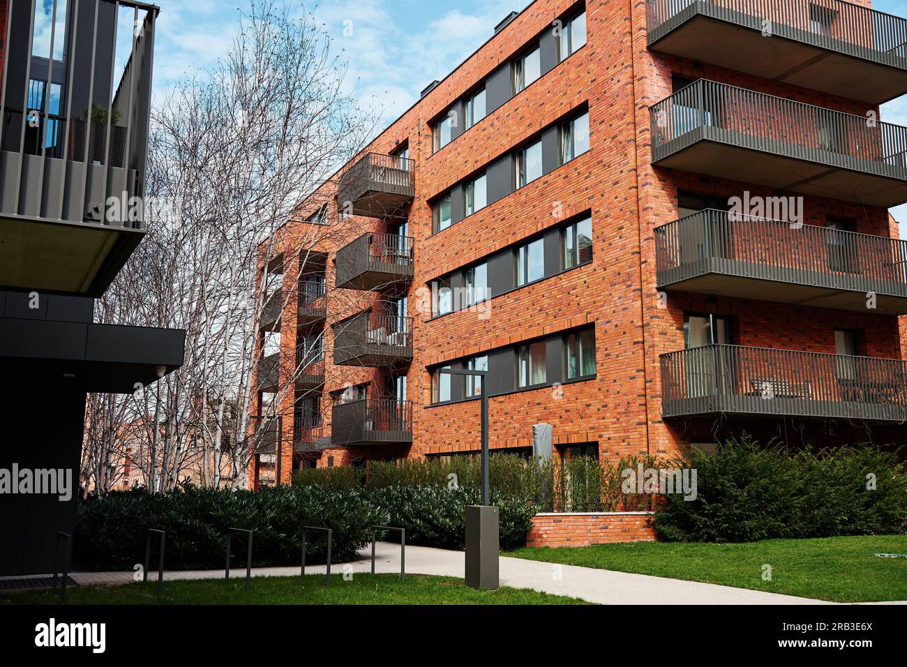 Modern residential complex gdansk hires stock photography and images