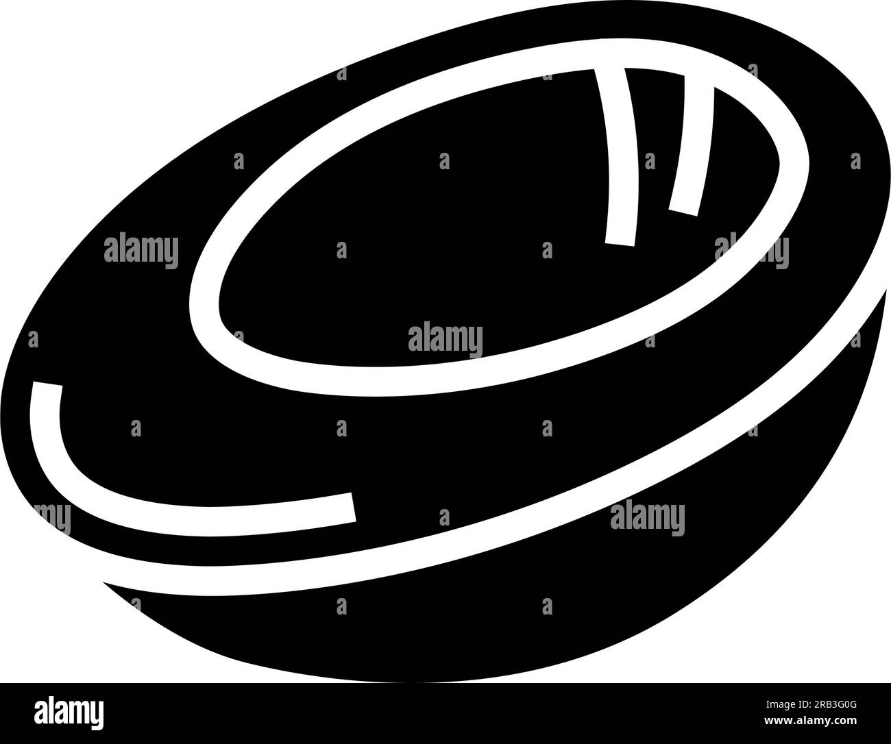 protein egg chicken farm food glyph icon vector illustration Stock