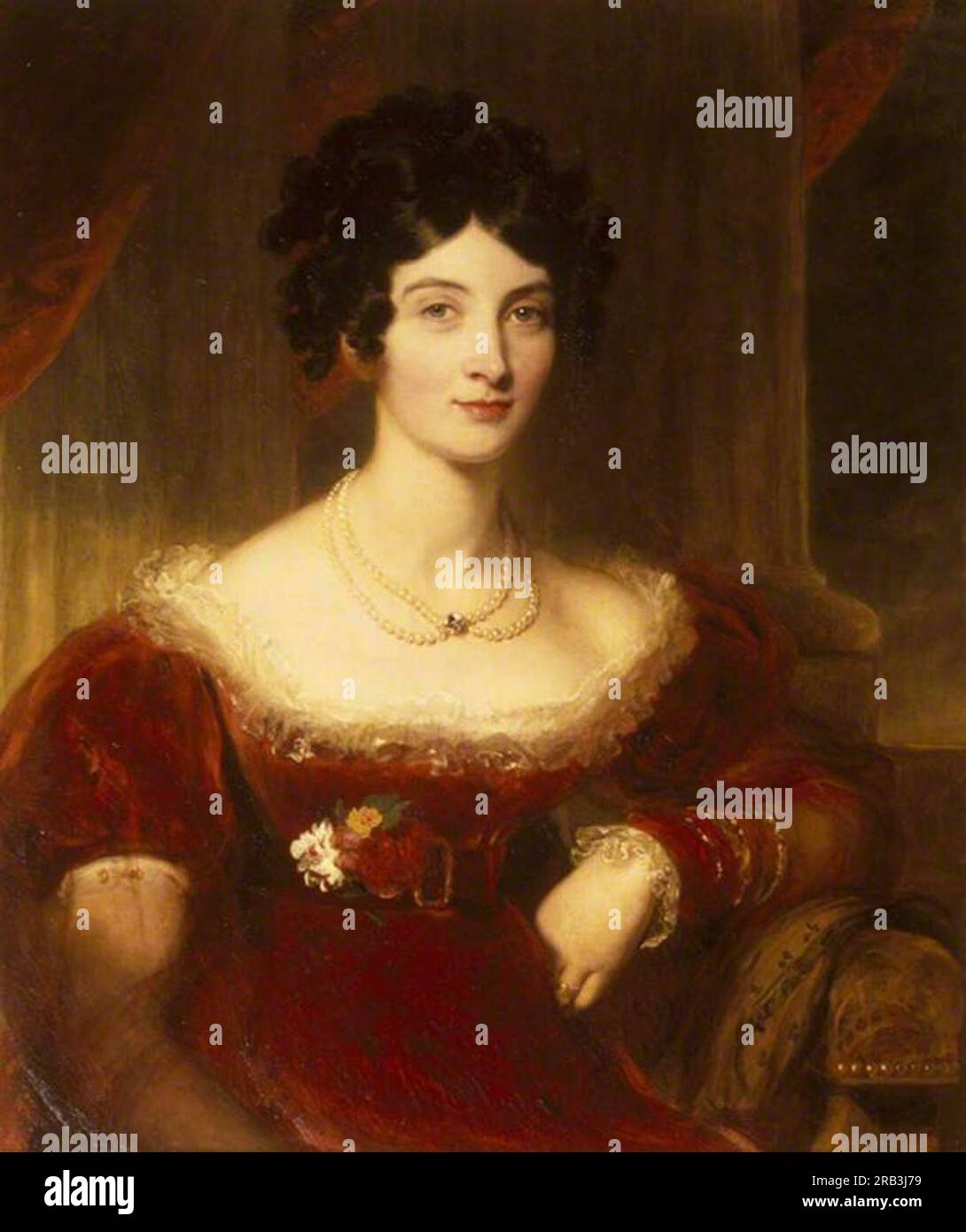 Anne Frances Bankes 1810 by Thomas Lawrence Stock Photo