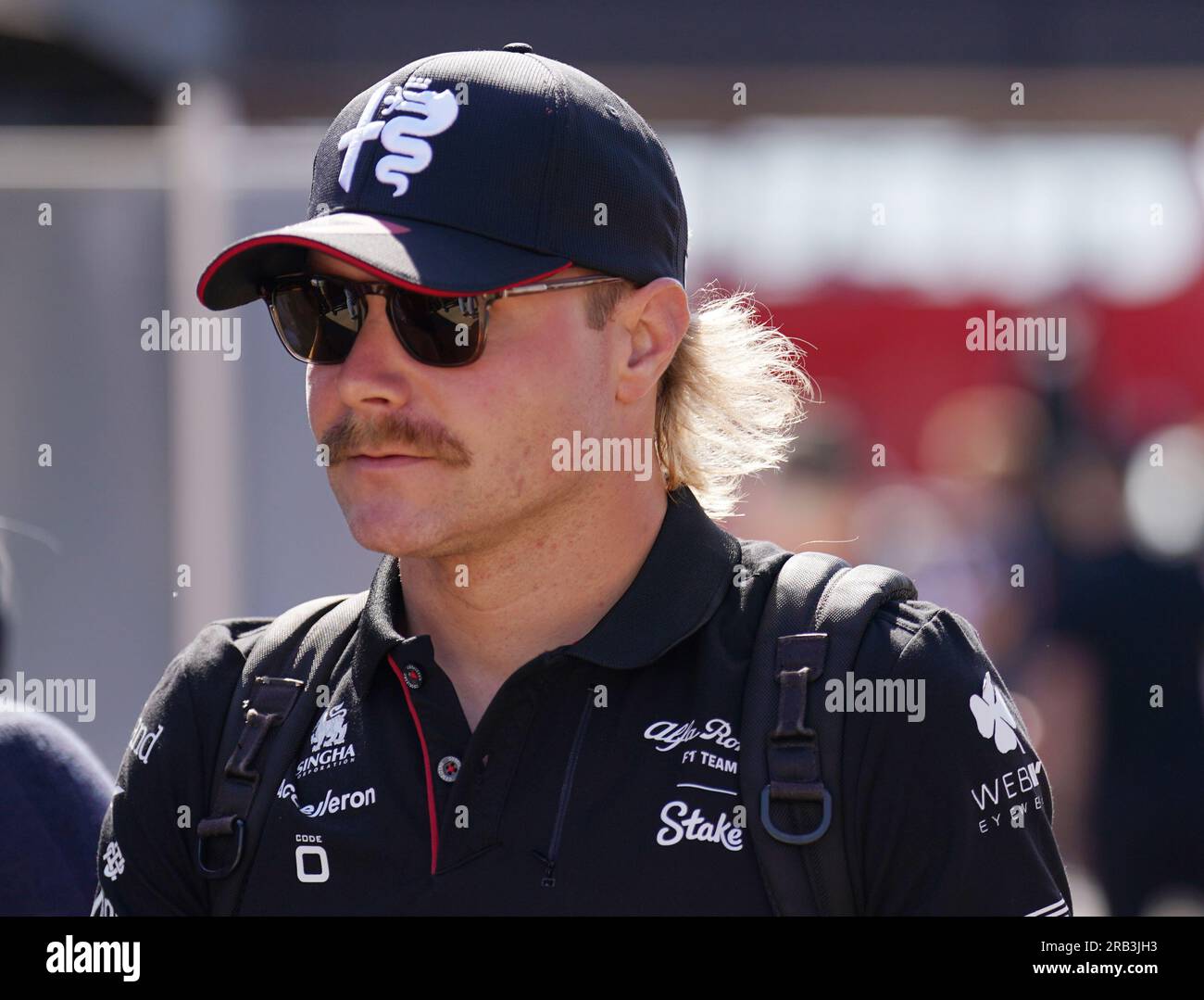 Alfa Romeo's Valtteri Bottas on practice day ahead of the British Grand  Prix 2023 at Silverstone, Towcester. Picture date: Friday July 7, 2022  Stock Photo - Alamy