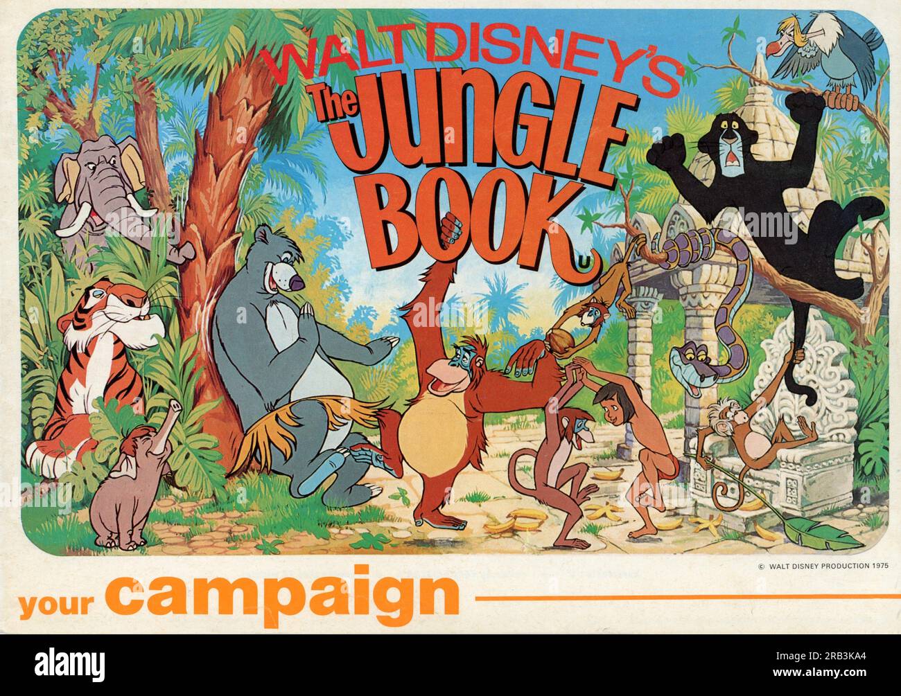 WALT DISNEY'S THE JUNGLE BOOK Director WOLFGANG REITHERMAN Inspired By ...