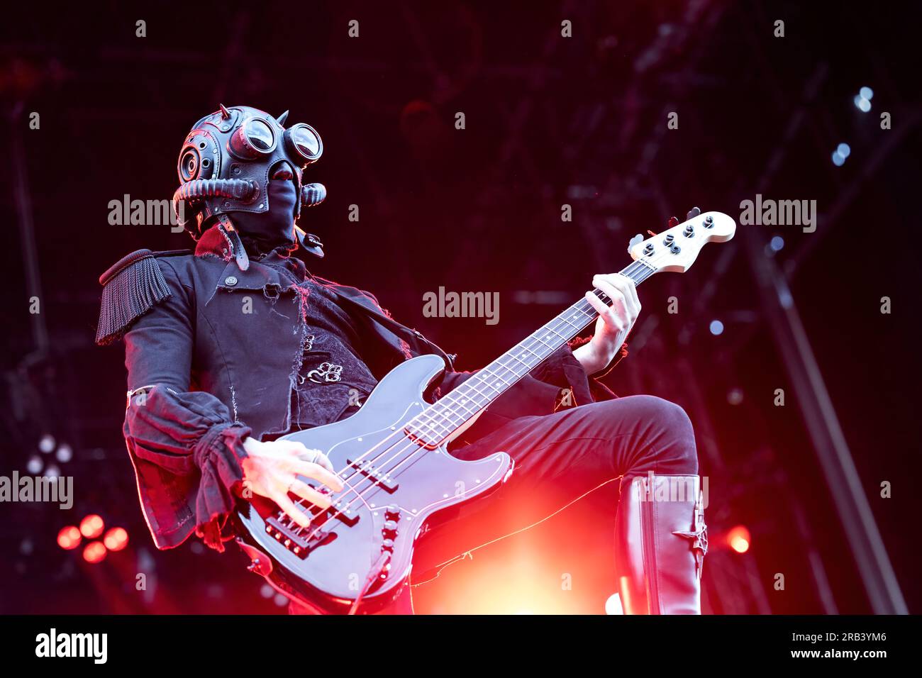 Oslo, Norway. 23rd, June 2023. The Swedish rock band Ghost performs a