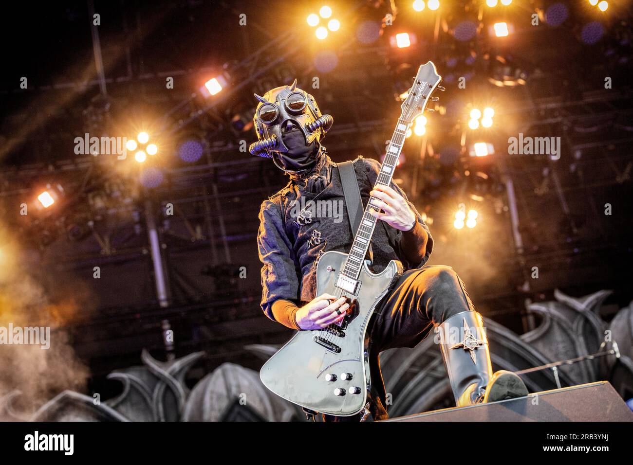 Oslo, Norway. 23rd, June 2023. The Swedish rock band Ghost performs a