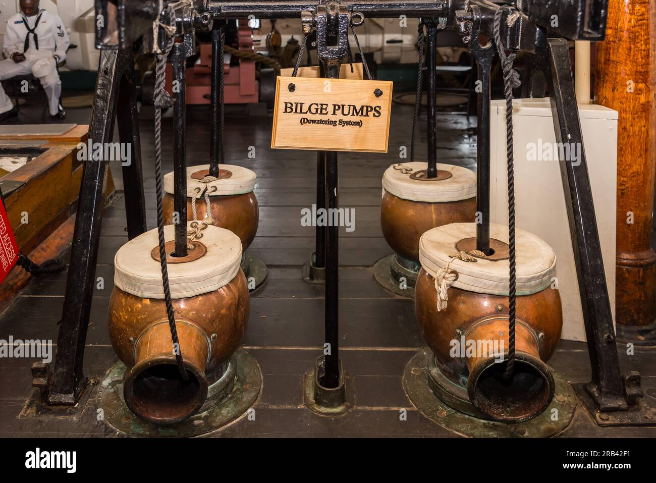 Uss constitution s fourth of july turnaround cruise stock photo alamy