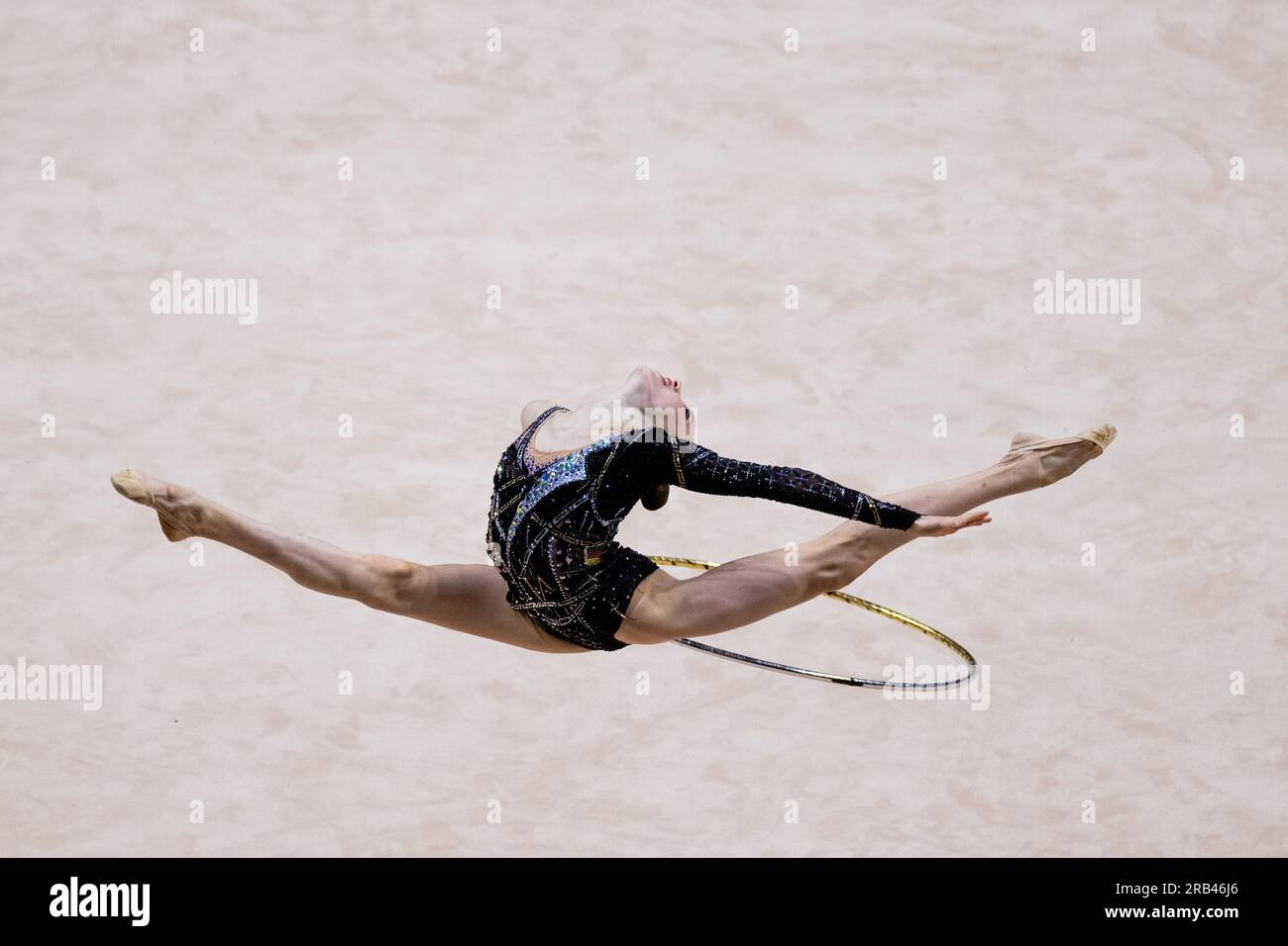 Duesseldorf, Germany. 07th July, 2023. Gymnastics Rhythmic gymnastics (RSG), PSD Bank Dome