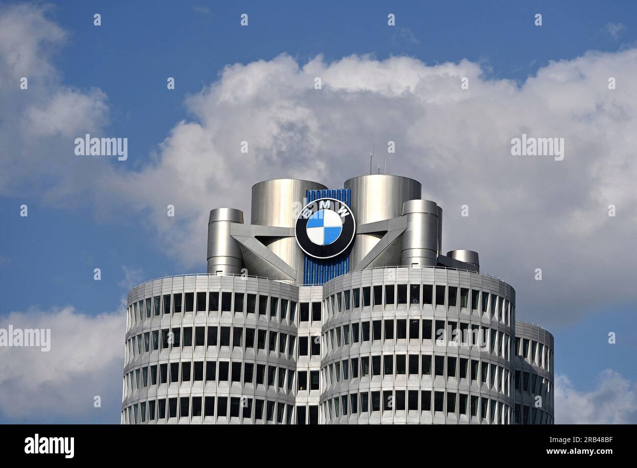 Munich, Deutschland. 06th July, 2023. View of the BMW headquarters in ...