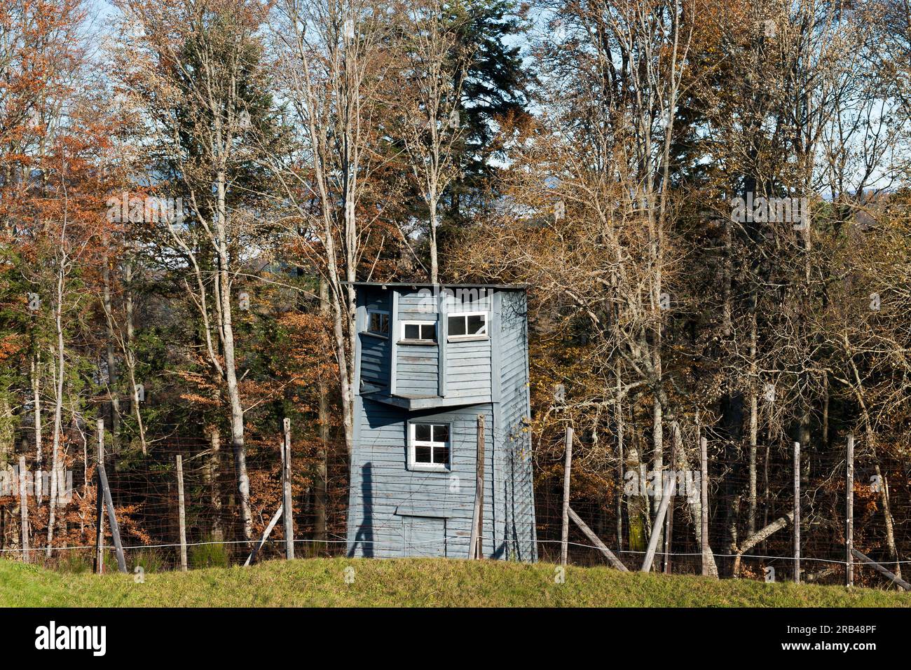 Natzweiler Struthof camp, Alsace, France Stock Photo